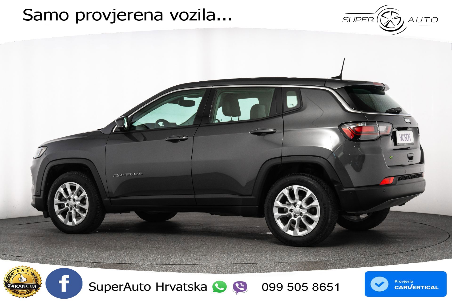 Jeep Compass 1.5 GSE Aut. 131 KS, ACC+KAM+GR SJED+VIRT