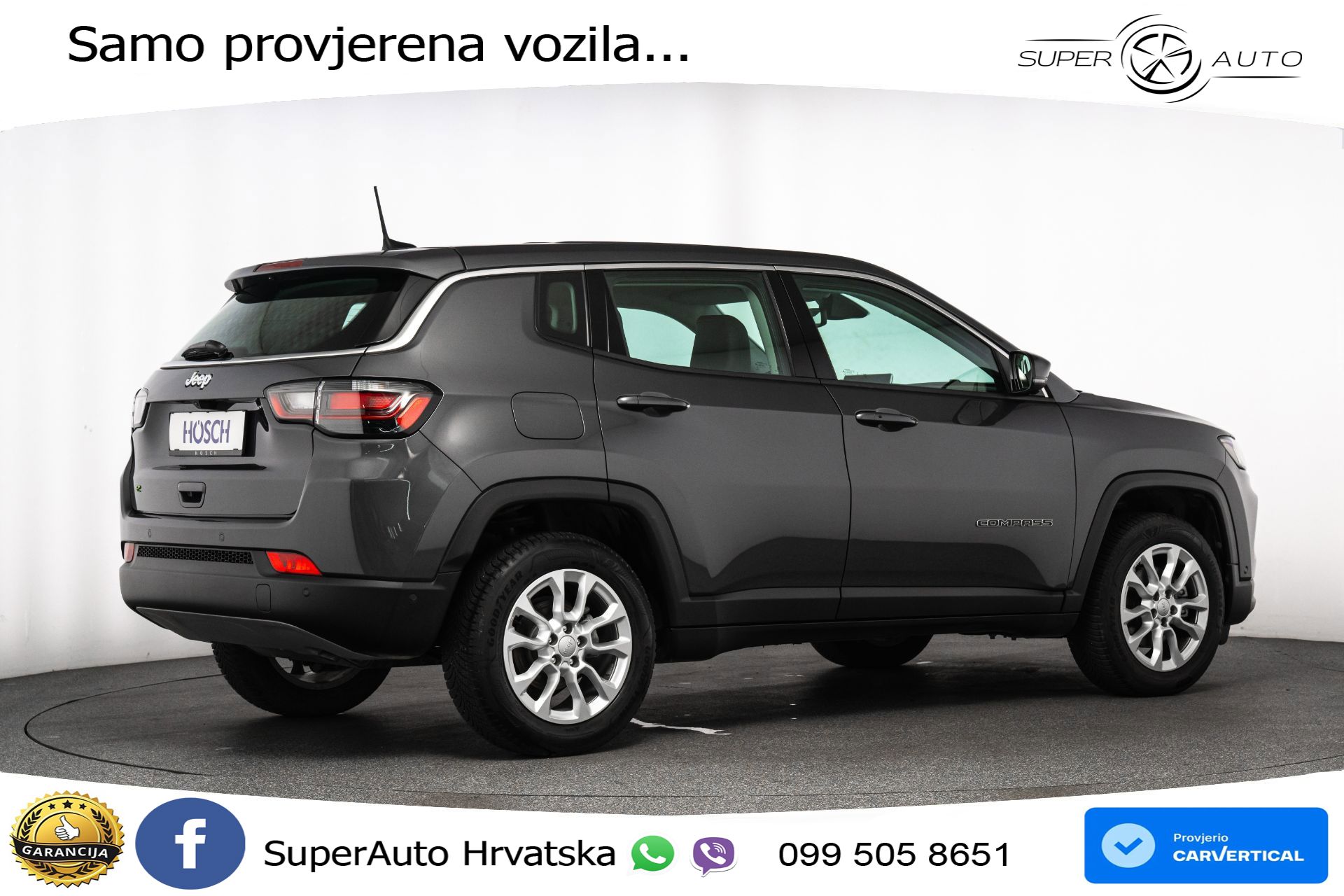Jeep Compass 1.5 GSE Aut. 131 KS, ACC+KAM+GR SJED+VIRT