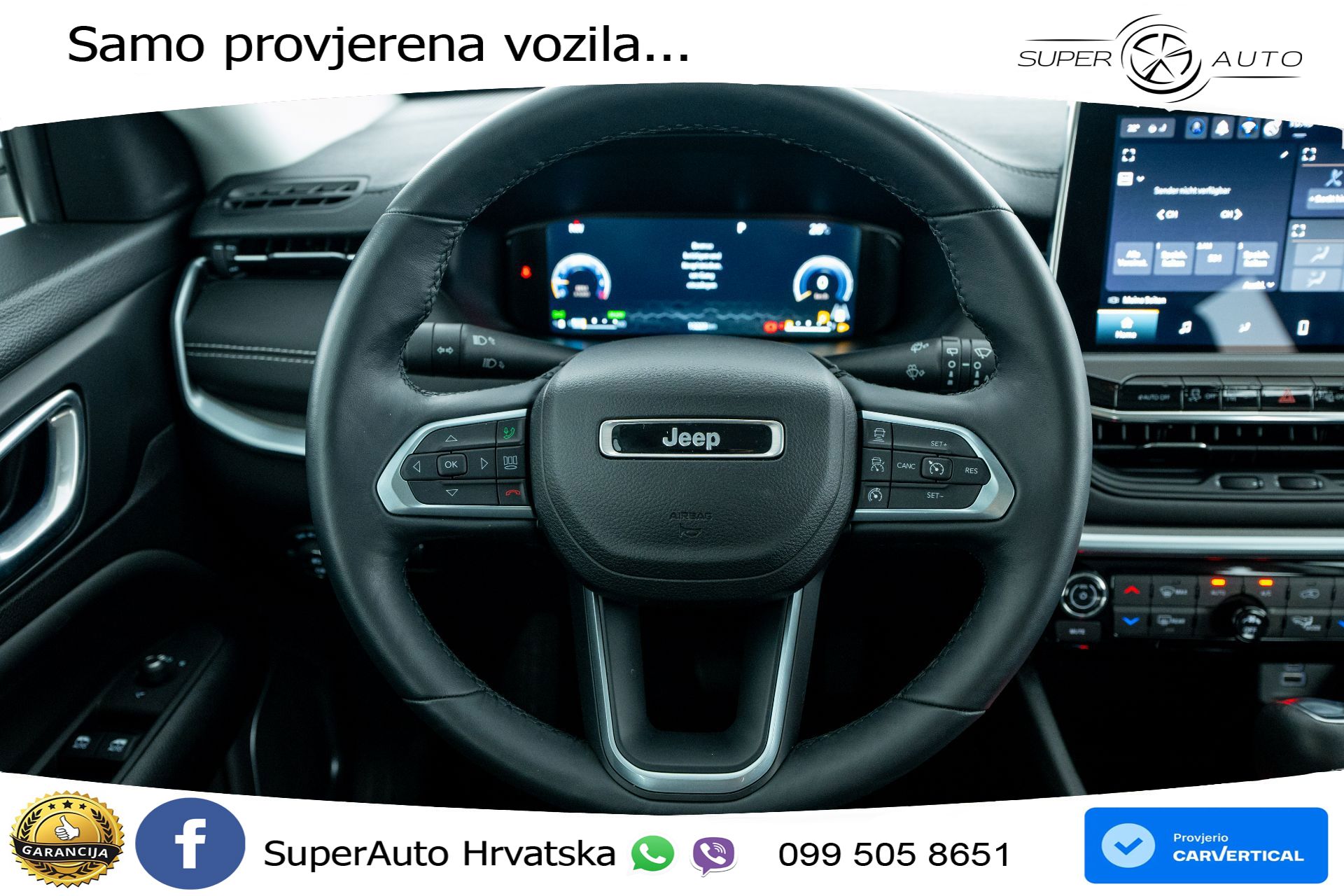 Jeep Compass 1.5 GSE Aut. 131 KS, ACC+KAM+GR SJED+VIRT