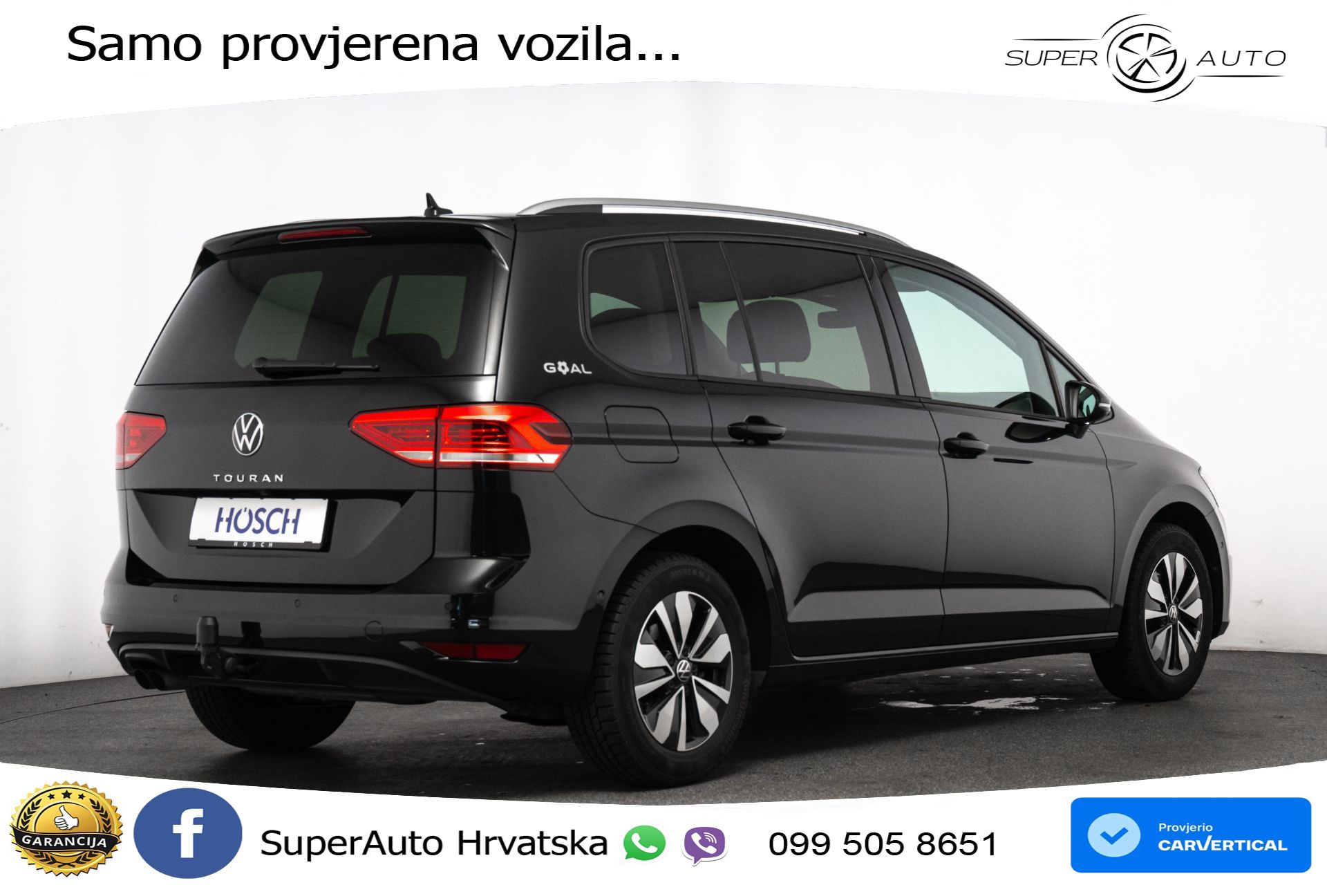 VW Touran 2.0 TDI DSG Comfortline 150 KS, 7-SJED+LED+ACC+GR SJED+PDC+VIRT