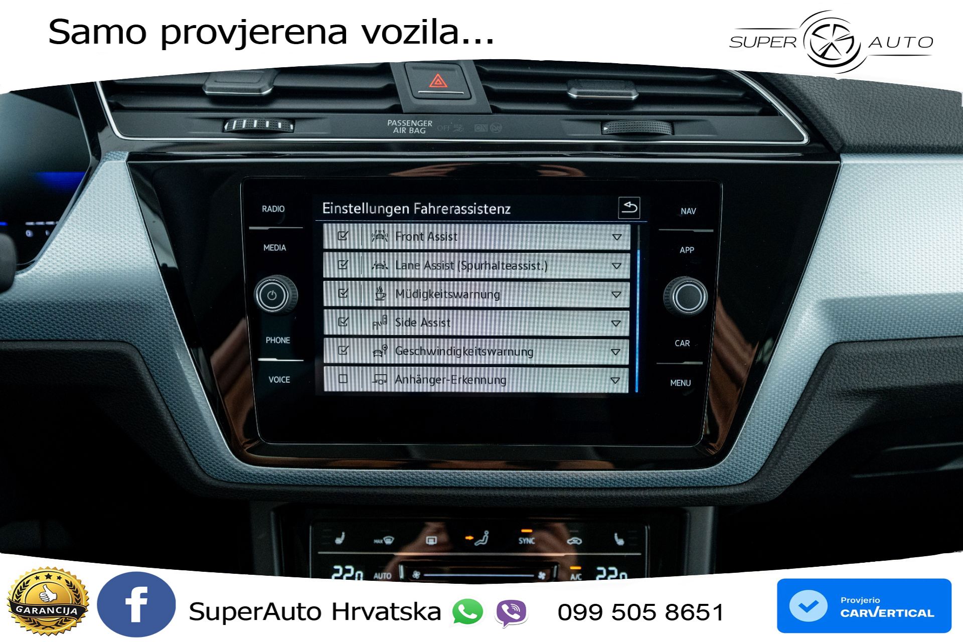 VW Touran 2.0 TDI DSG Comfortline 150 KS, 7-SJED+LED+ACC+GR SJED+PDC+VIRT
