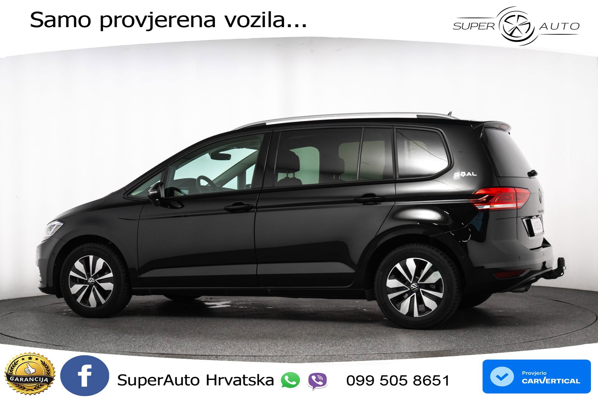VW Touran 2.0 TDI DSG Comfortline 150 KS, 7-SJED+LED+ACC+GR SJED+PDC+VIRT