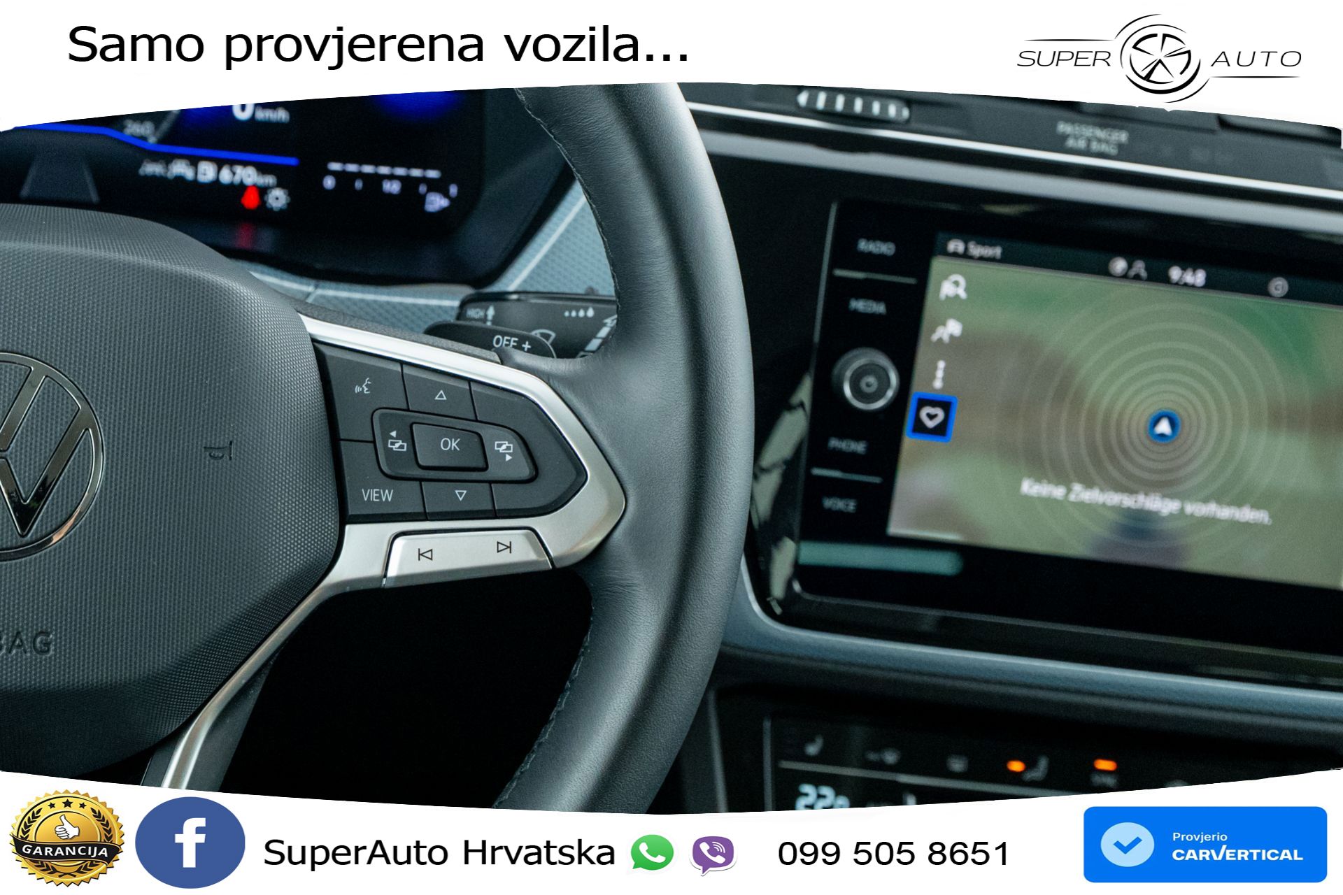 VW Touran 2.0 TDI DSG Comfortline 150 KS, 7-SJED+LED+ACC+GR SJED+PDC+VIRT