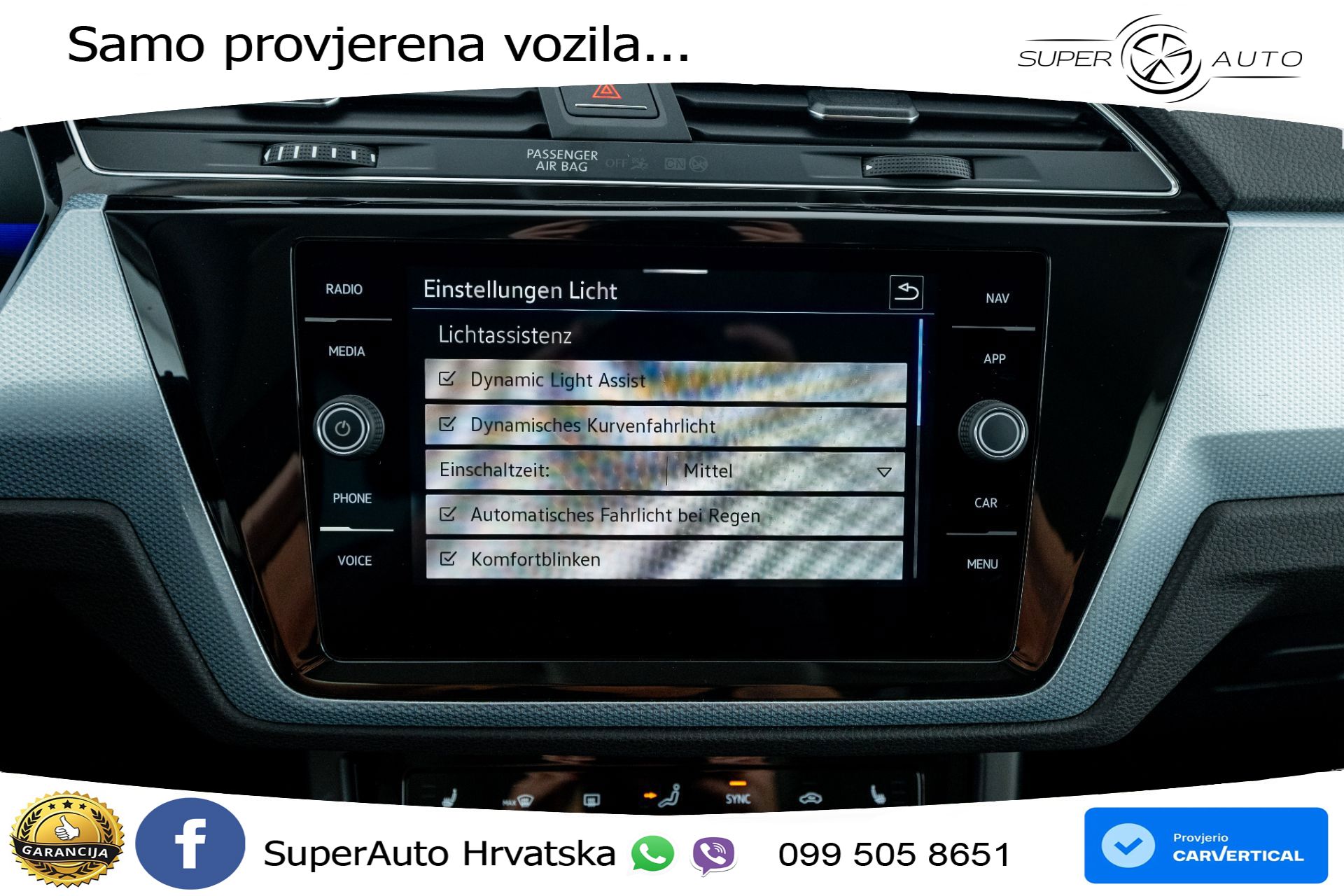 VW Touran 2.0 TDI DSG Comfortline 150 KS, 7-SJED+LED+ACC+GR SJED+PDC+VIRT