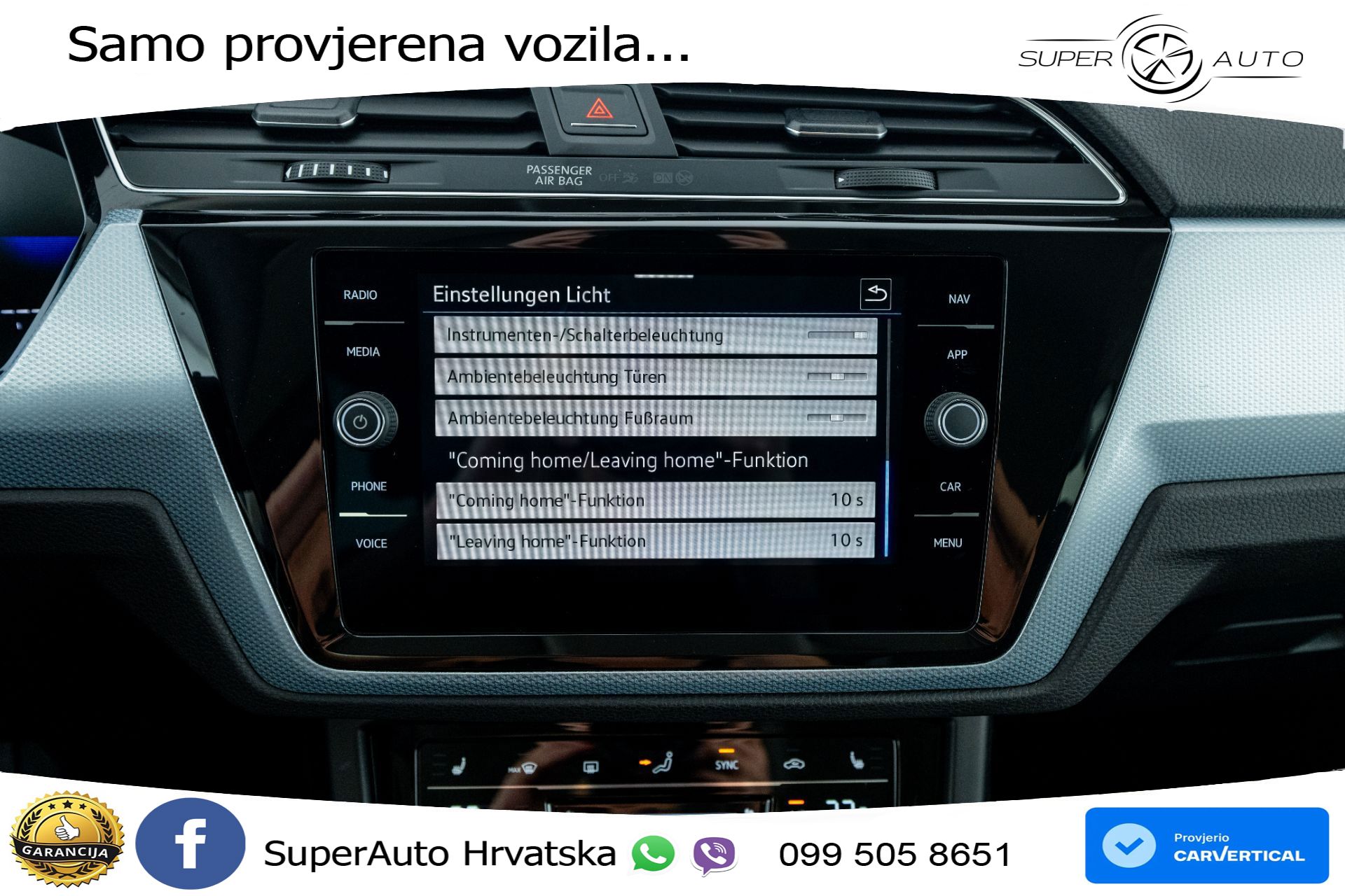 VW Touran 2.0 TDI DSG Comfortline 150 KS, 7-SJED+LED+ACC+GR SJED+PDC+VIRT