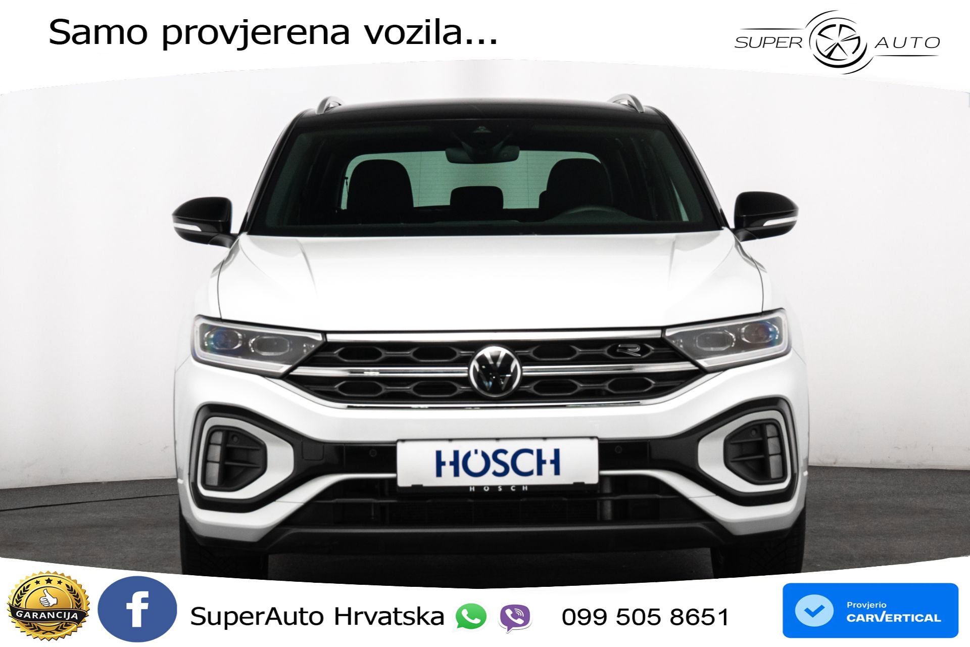 VW T-Roc 1.5 TSI DSG R-Line 150 KS, LED+ACC+GR SJED+KAM+VIRT+PDC