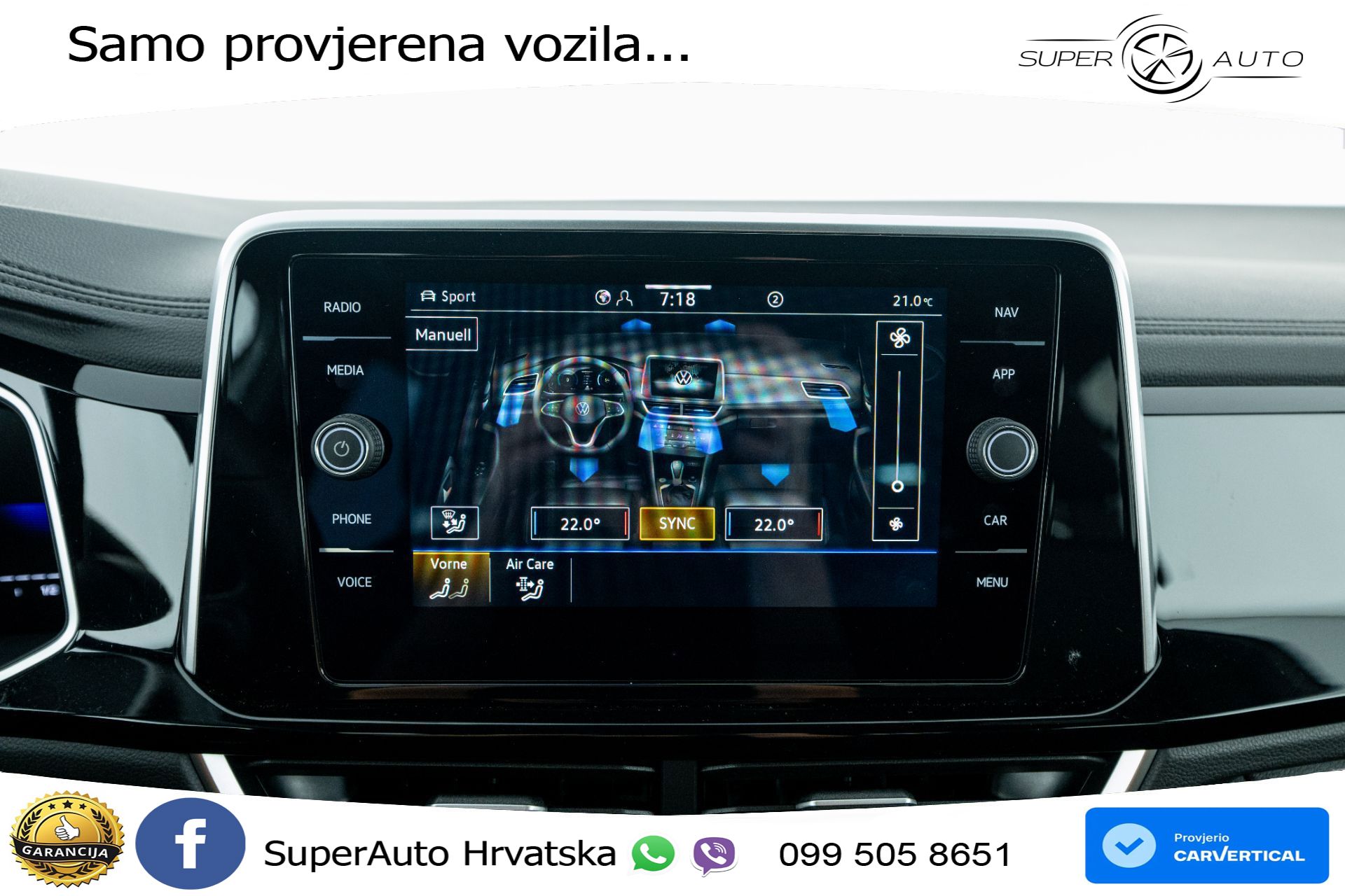 VW T-Roc 1.5 TSI DSG R-Line 150 KS, LED+ACC+GR SJED+KAM+VIRT+PDC