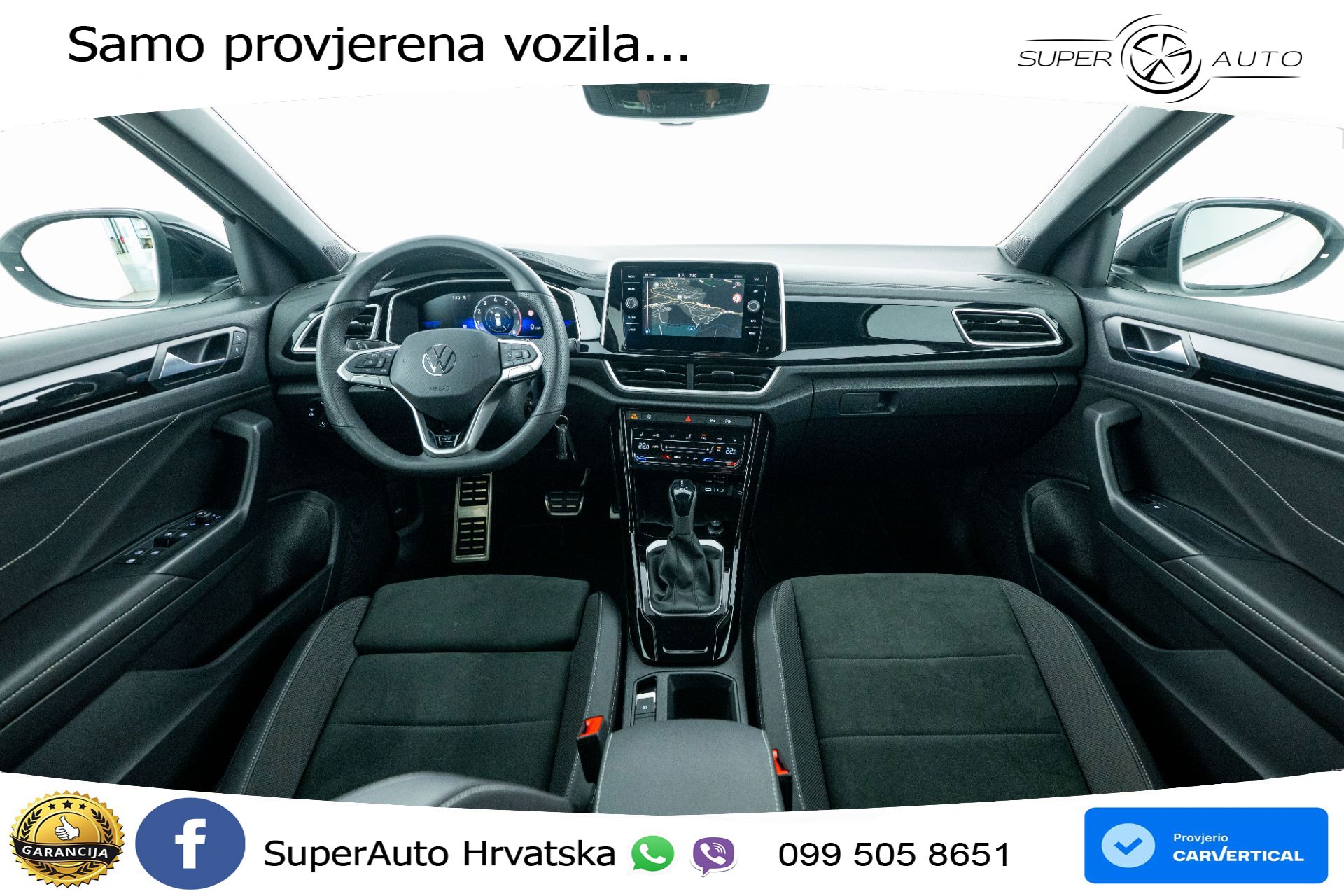 VW T-Roc 1.5 TSI DSG R-Line 150 KS, LED+ACC+GR SJED+KAM+VIRT+PDC