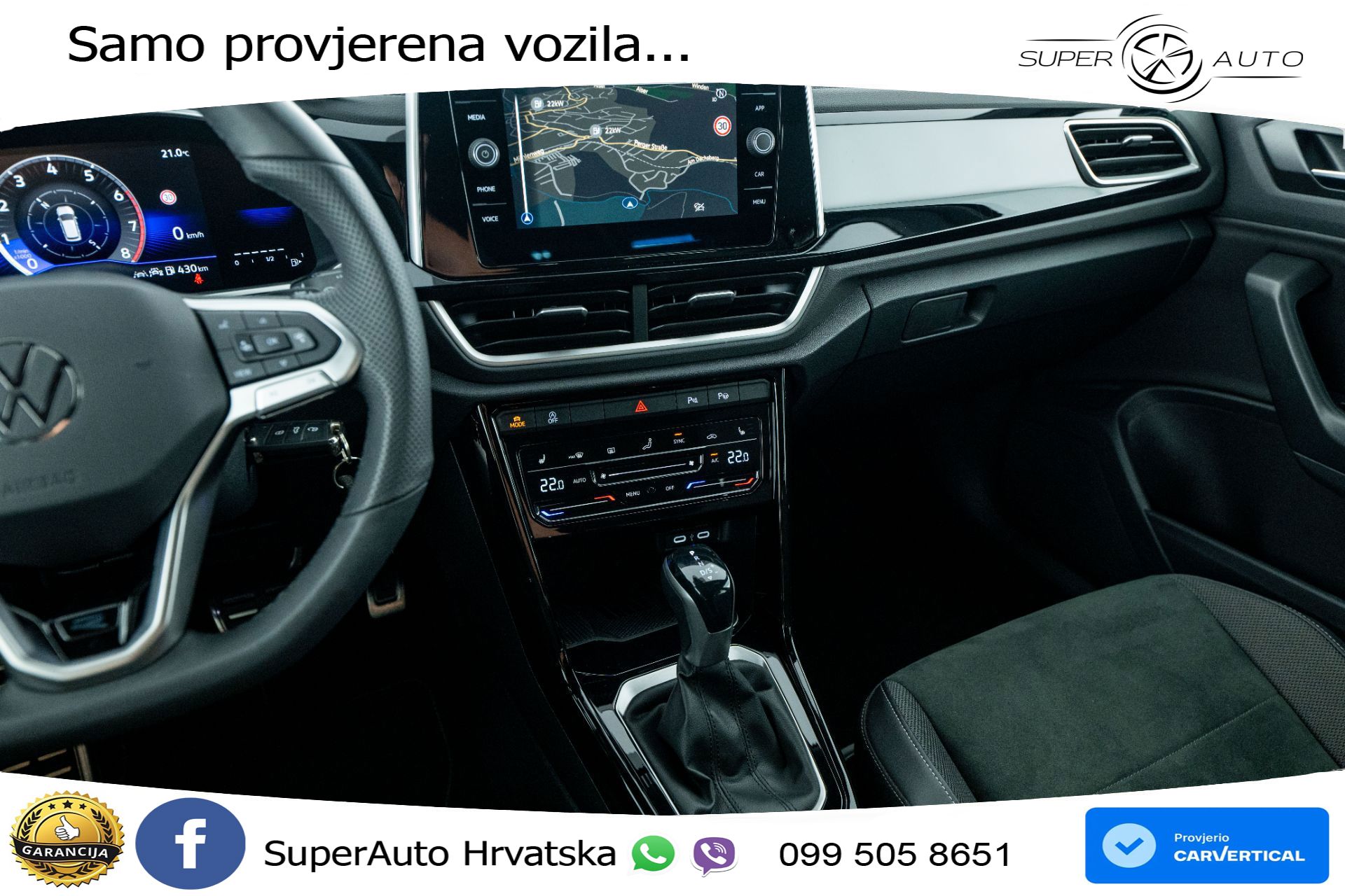 VW T-Roc 1.5 TSI DSG R-Line 150 KS, LED+ACC+GR SJED+KAM+VIRT+PDC