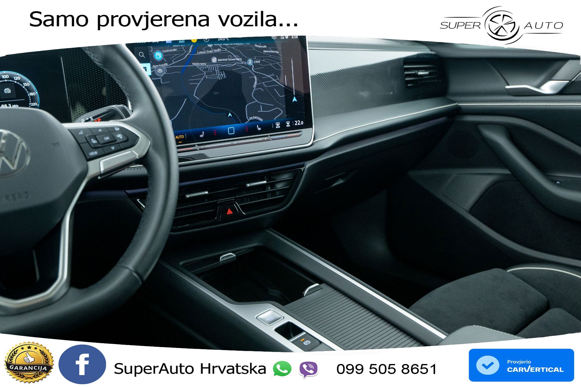 VW Passat Variant 1.5 eTSI DSG Business 150 KS, ACC+360+GR SJED+VIRT+NAVI+MASAŽA
