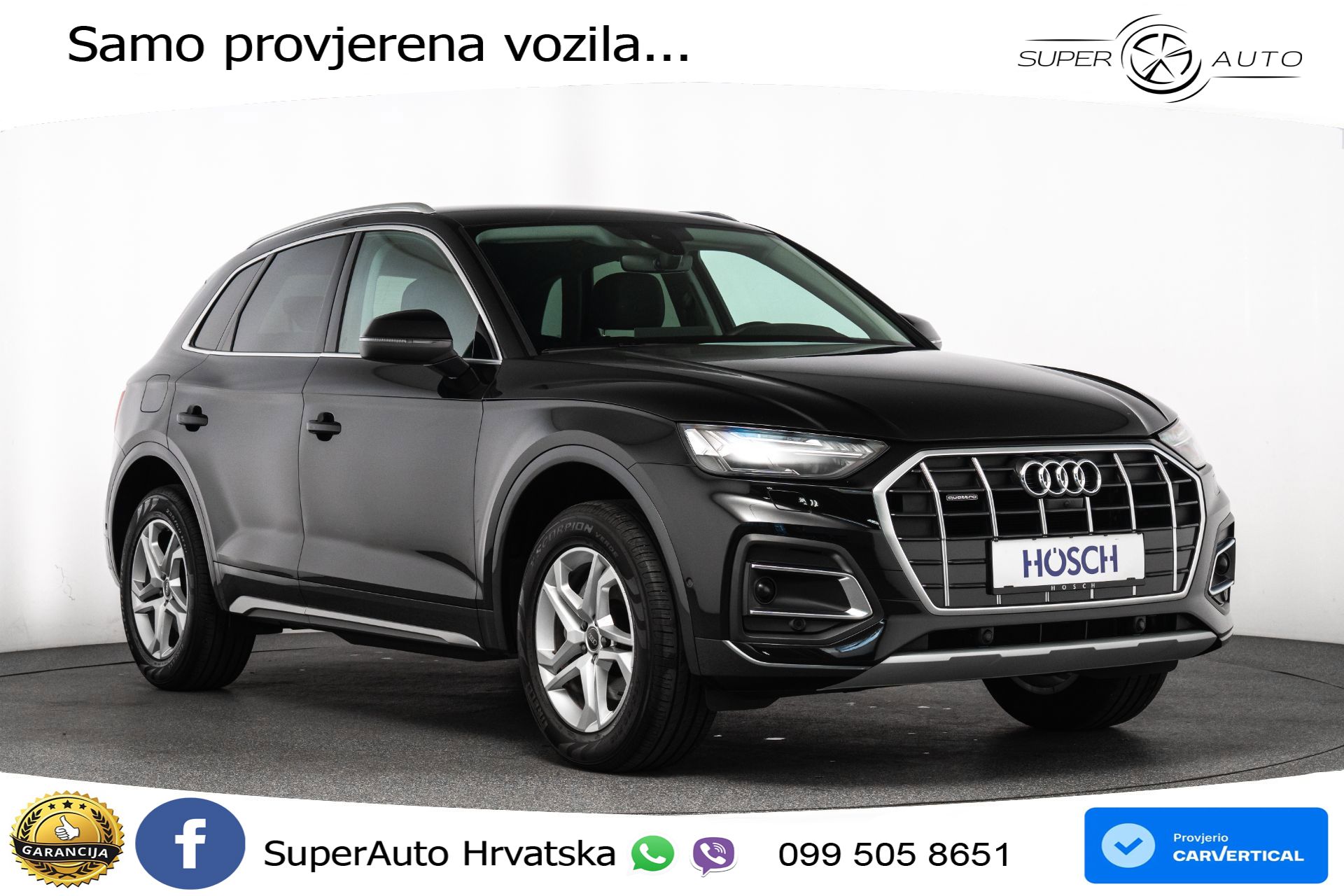 Audi Q5 40 2.0 TDI quattro ultra S tronic Advanced 204 KS, ACC+360+GR SJED+VIRT