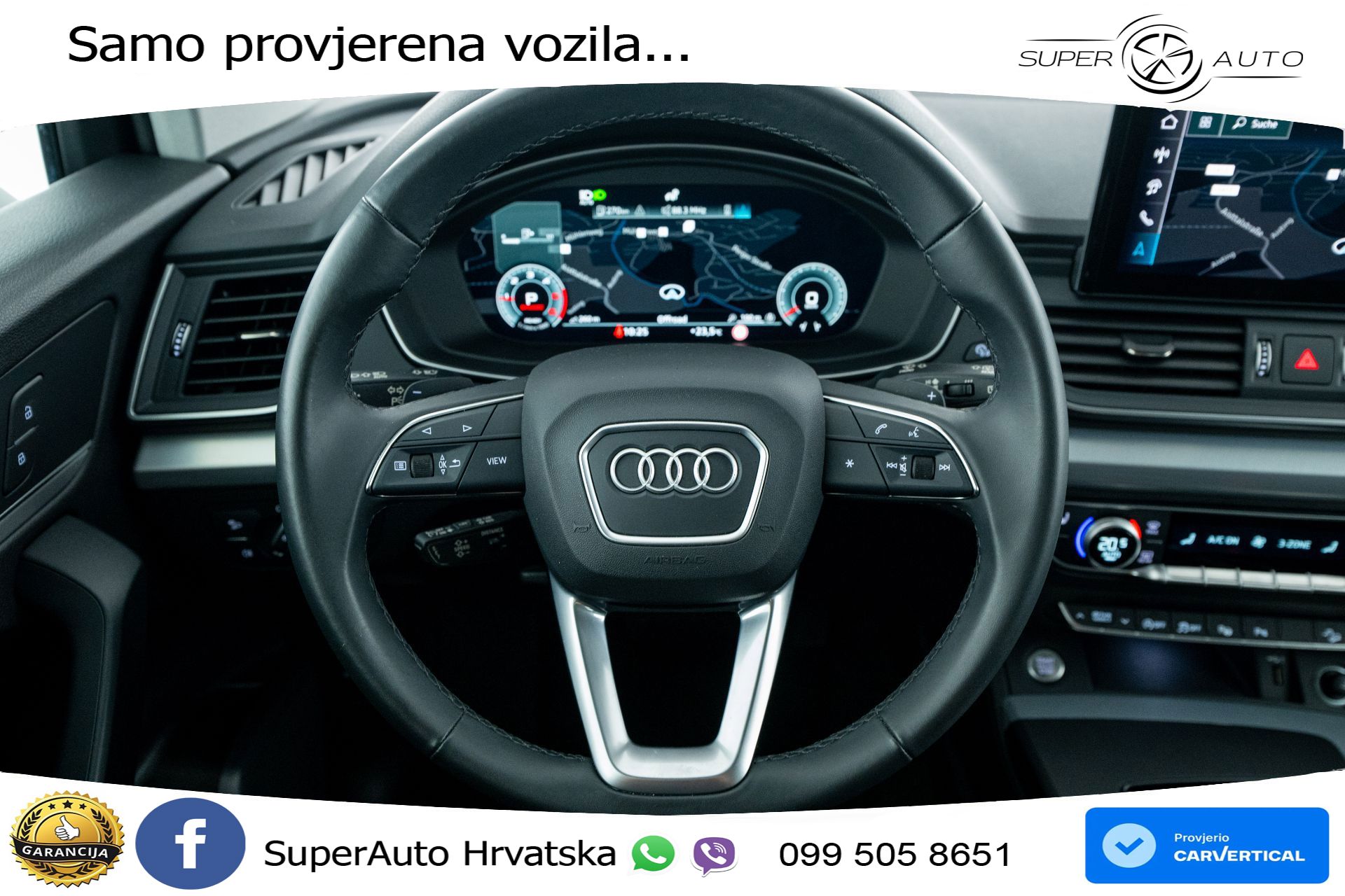 Audi Q5 40 2.0 TDI quattro ultra S tronic Advanced 204 KS, ACC+360+GR SJED+VIRT