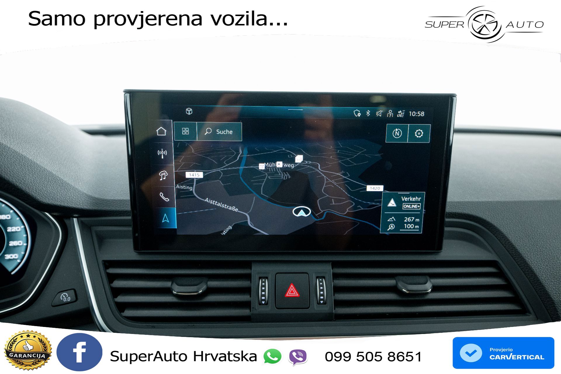 Audi Q5 40 2.0 TDI quattro ultra S tronic Advanced 204 KS, ACC+360+GR SJED+VIRT