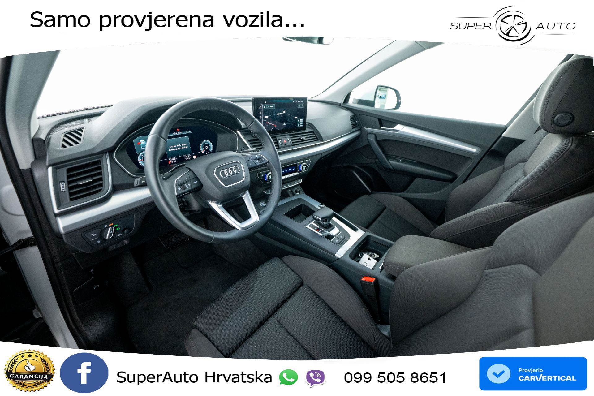 Audi Q5 40 2.0 TDI quattro ultra S tronic Advanced 204 KS, ACC+360+GR SJED+VIRT