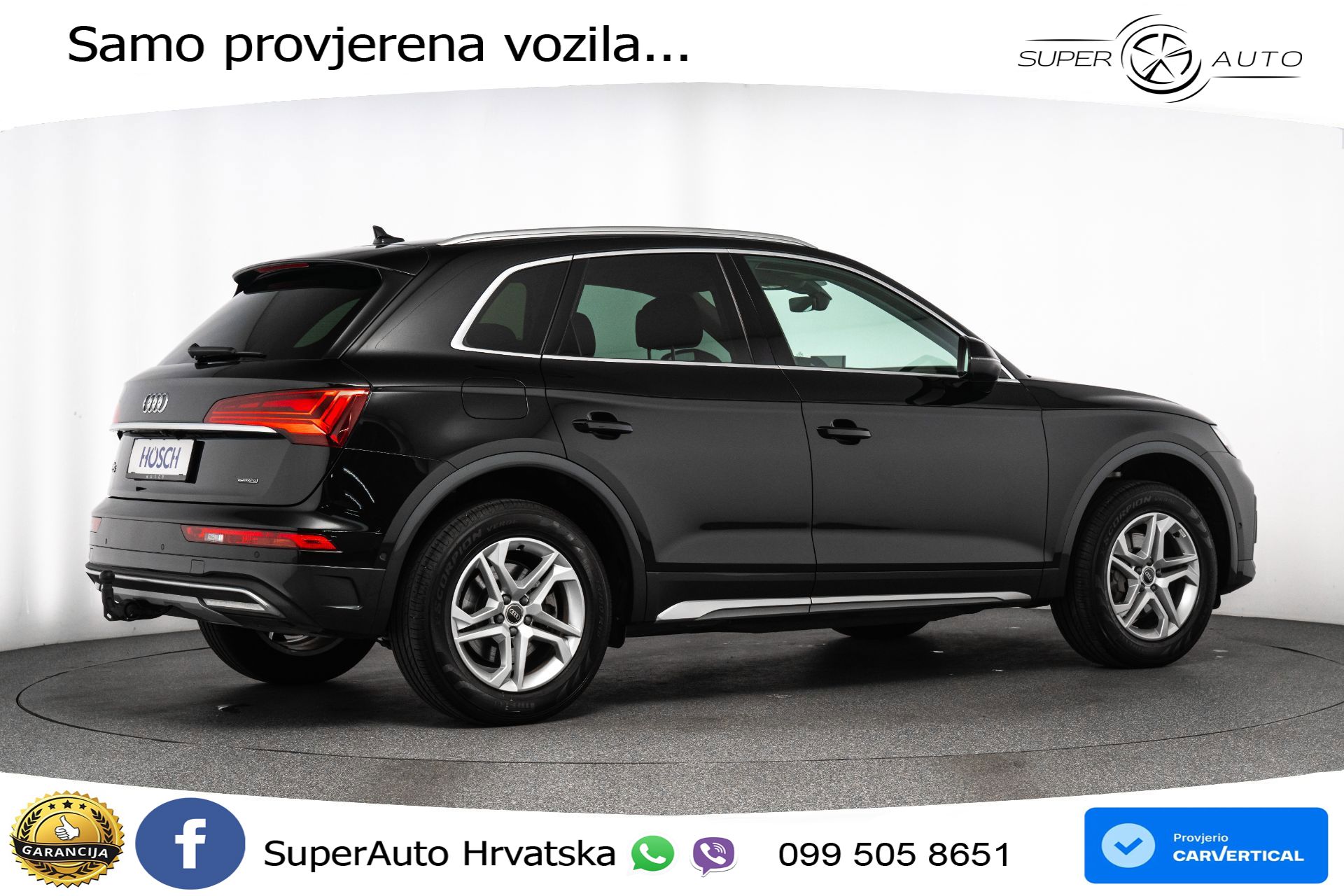 Audi Q5 40 TDI quattro S tronic Advanced 204 KS, MATRIX+ACC+GR SJED+360+VIRT