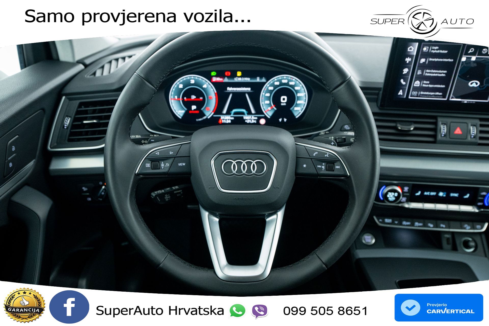 Audi Q5 40 TDI quattro S tronic Advanced 204 KS, MATRIX+ACC+GR SJED+360+VIRT