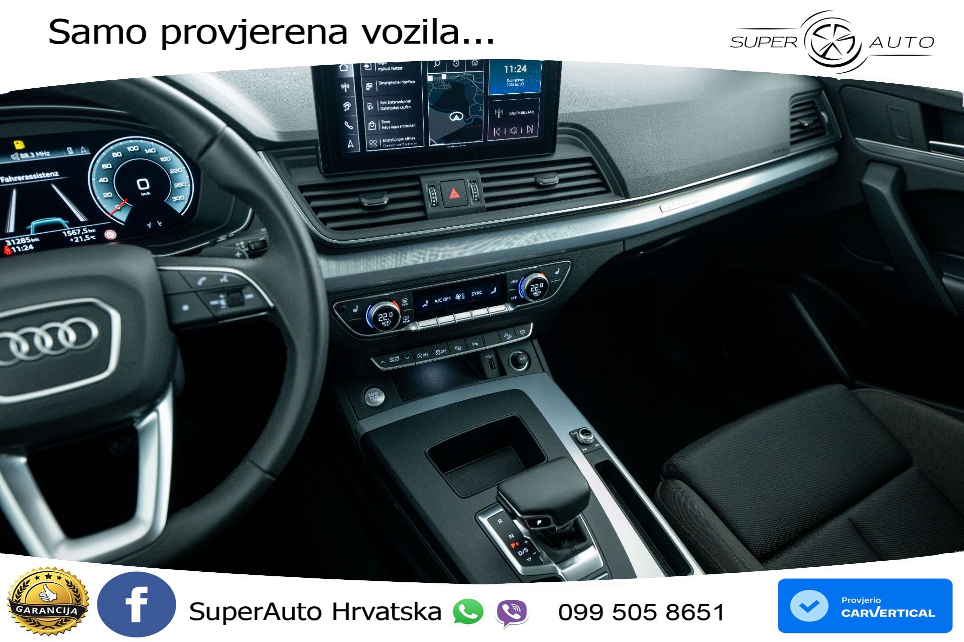 Audi Q5 40 TDI quattro S tronic Advanced 204 KS, MATRIX+ACC+GR SJED+360+VIRT