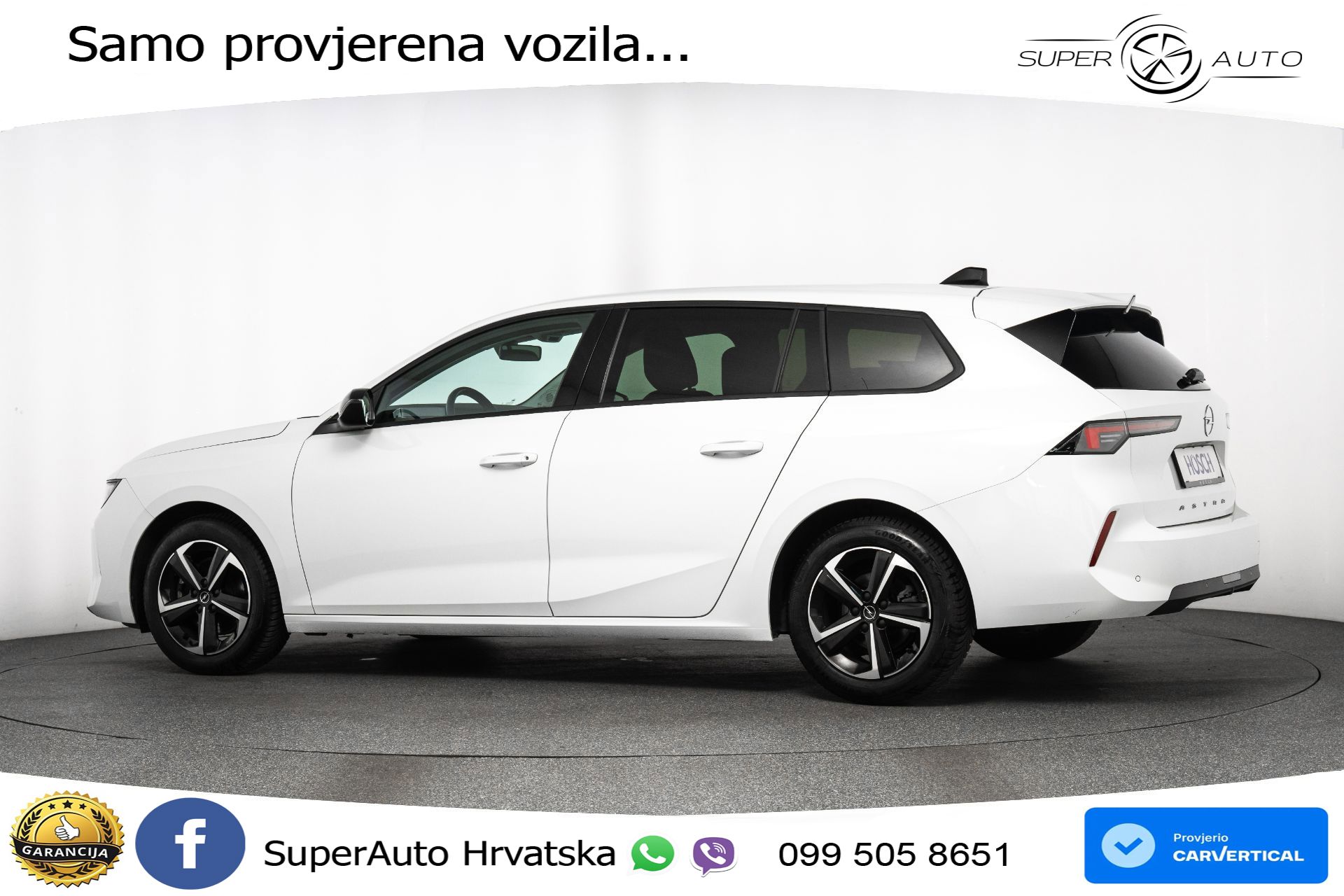 Opel Astra ST 1.5d Aut. 131 KS, LED+ACC+GR SJED+KUKA+VIRT+PDC