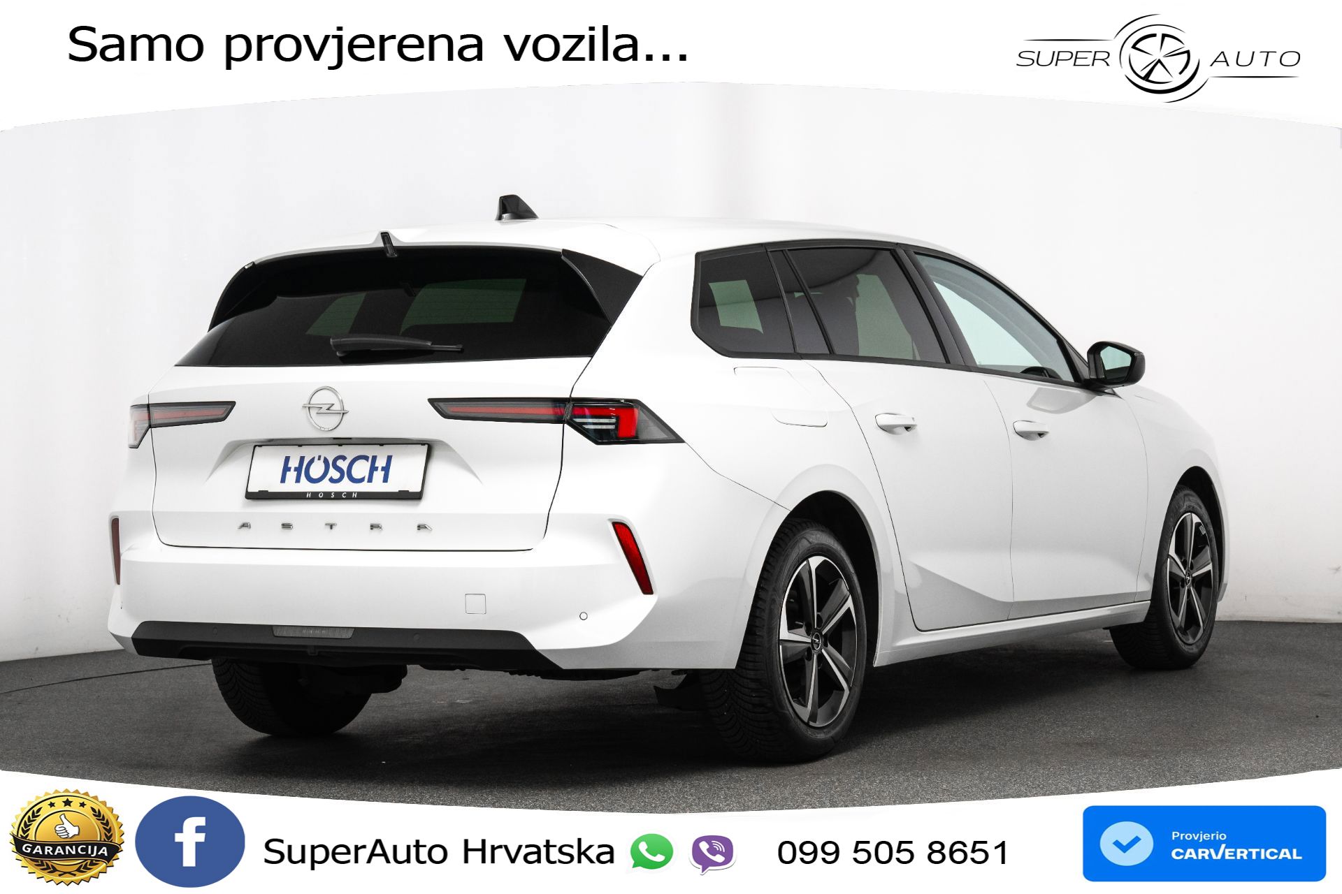 Opel Astra ST 1.5d Aut. 131 KS, LED+ACC+GR SJED+KUKA+VIRT+PDC
