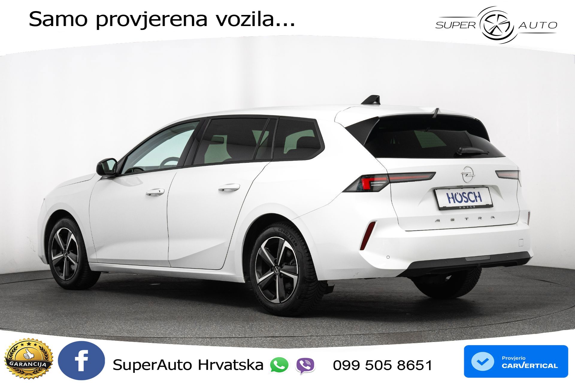 Opel Astra ST 1.5d Aut. 131 KS, LED+ACC+GR SJED+KUKA+VIRT+PDC
