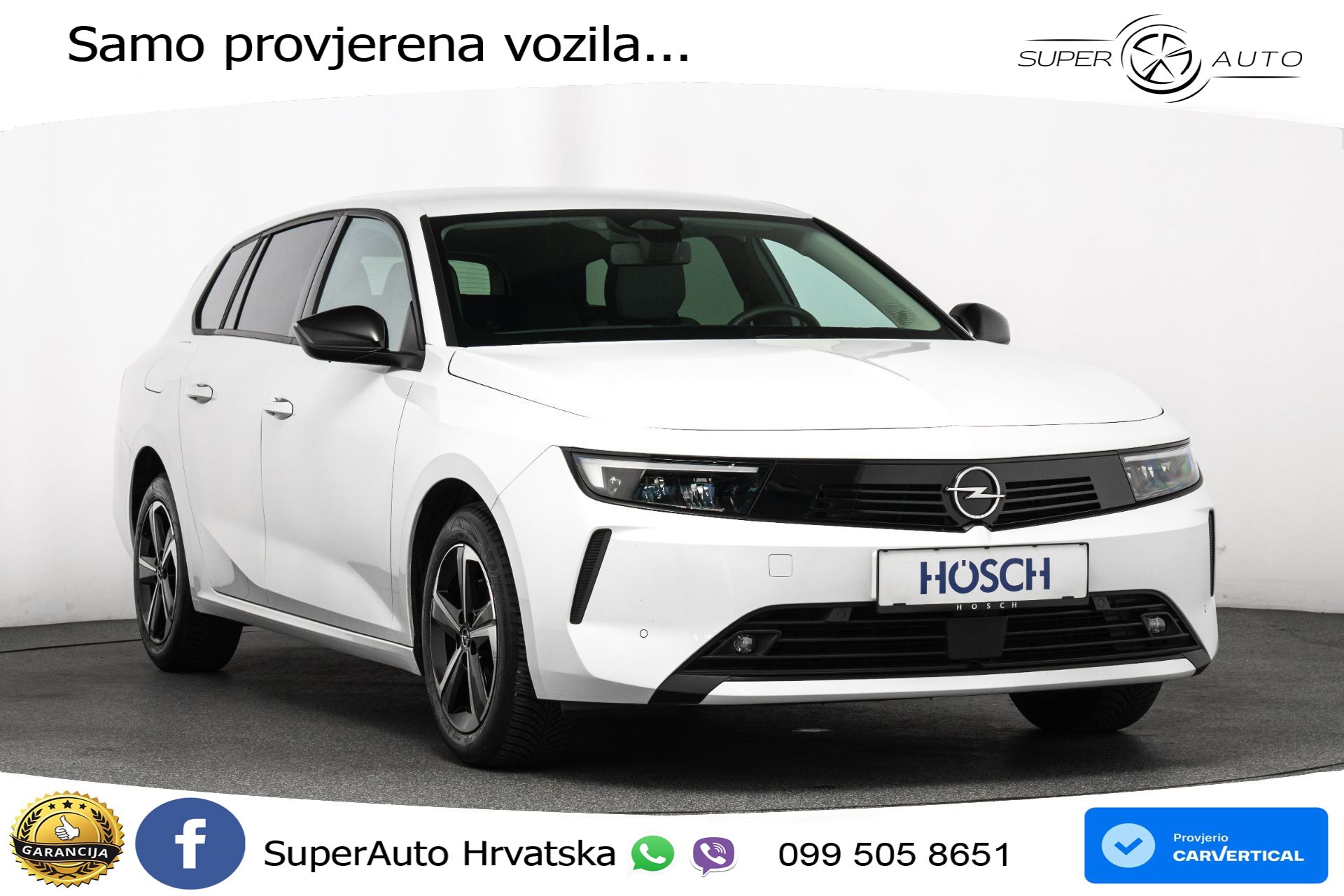 Opel Astra ST 1.5d Aut. 131 KS, LED+ACC+GR SJED+KUKA+VIRT+PDC