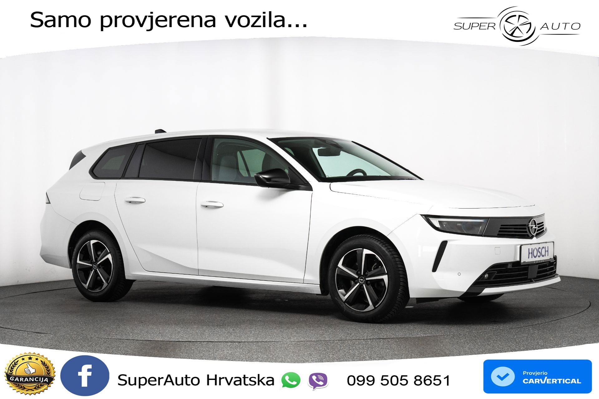 Opel Astra ST 1.5d Aut. 131 KS, LED+ACC+GR SJED+KUKA+VIRT+PDC