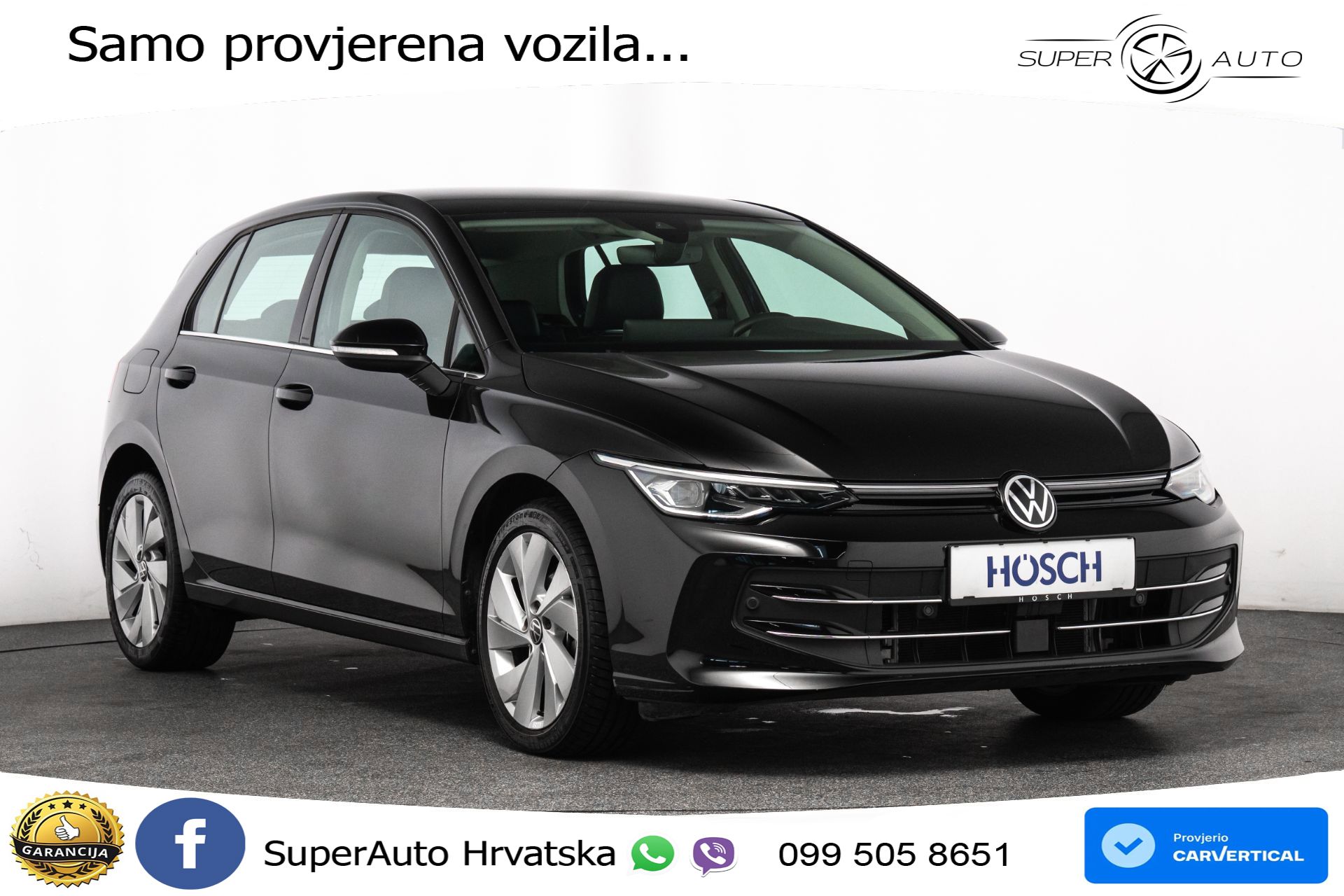 VW Golf VIII 2.0 TDI DSG Style 150 KS, ACC+KAM+VIRT+MASAŽA