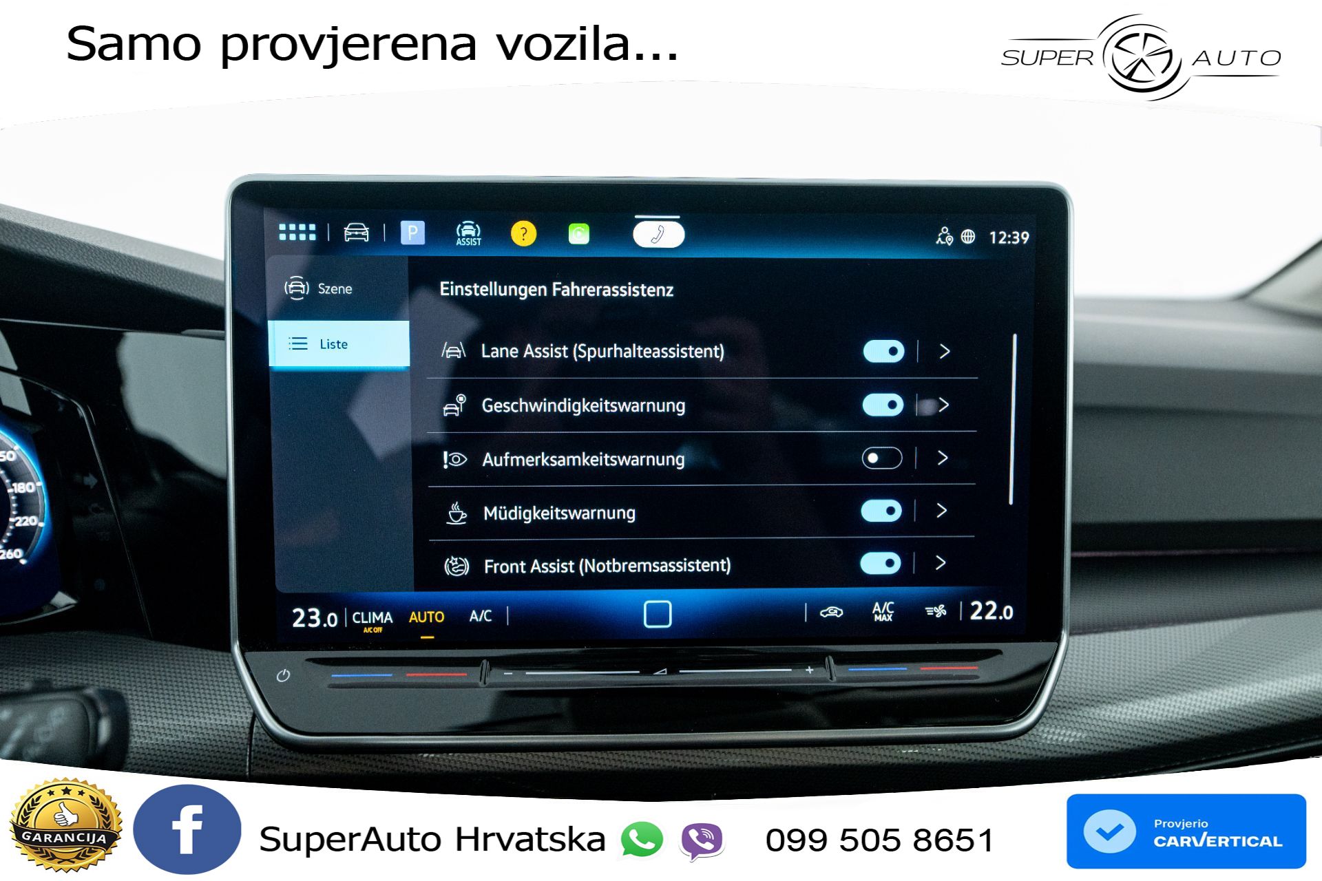 VW Golf VIII 2.0 TDI DSG Style 150 KS, ACC+KAM+VIRT+MASAŽA