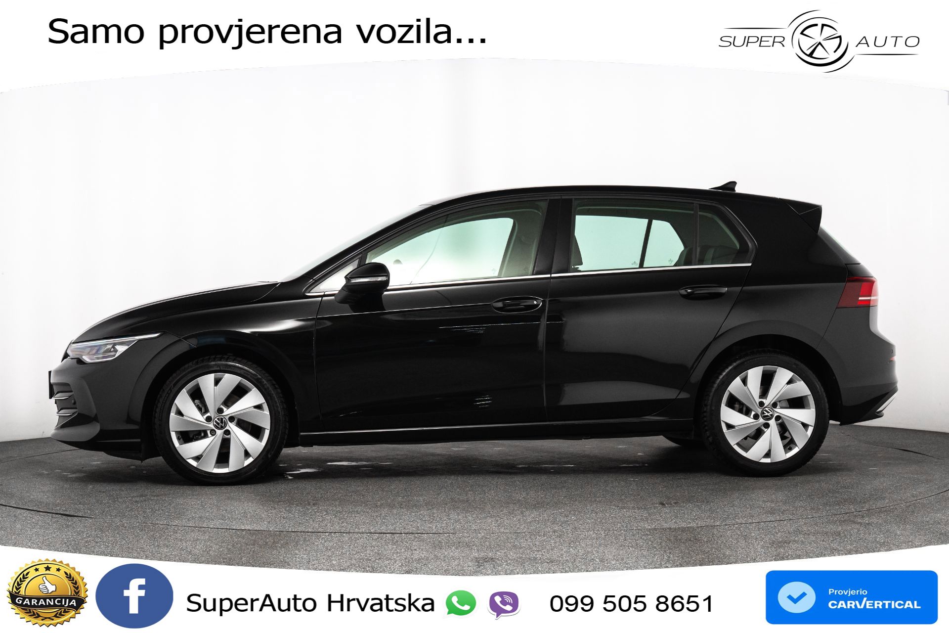 VW Golf VIII 2.0 TDI DSG Style 150 KS, ACC+KAM+VIRT+MASAŽA