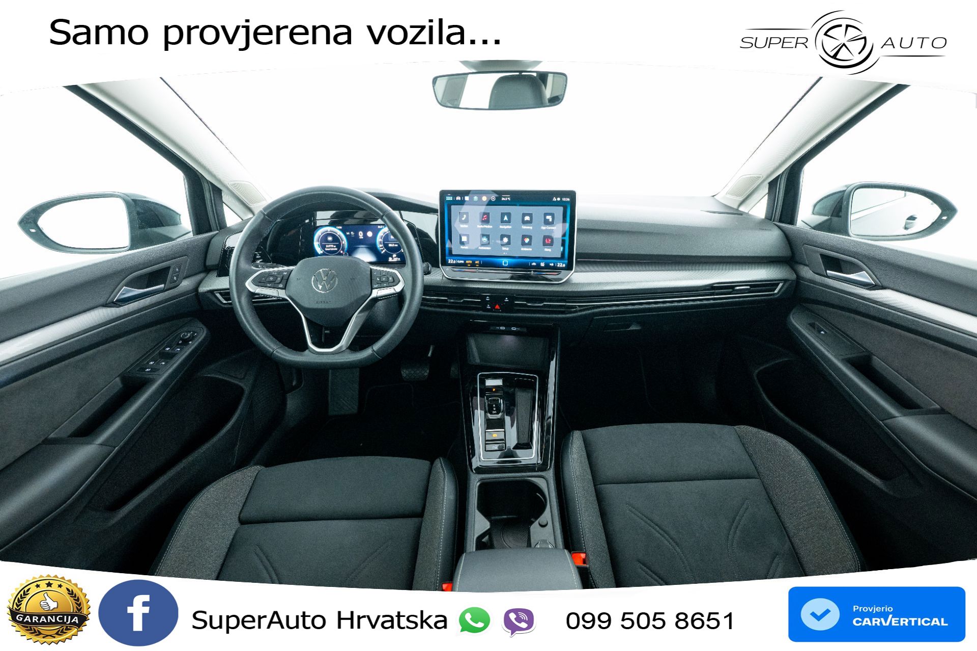 VW Golf VIII 2.0 TDI DSG Style 150 KS, ACC+KAM+VIRT+MASAŽA