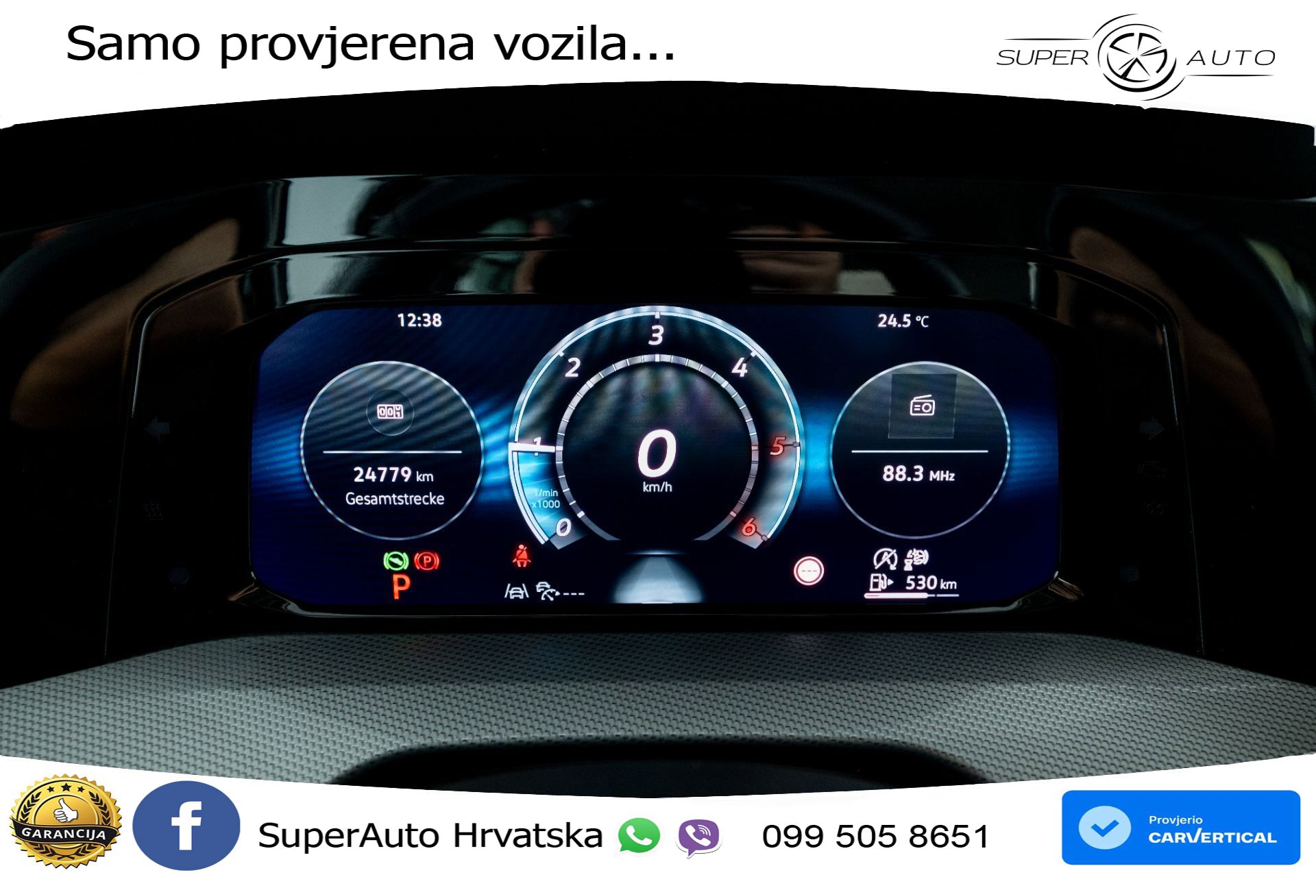 VW Golf VIII 2.0 TDI DSG Style 150 KS, ACC+KAM+VIRT+MASAŽA