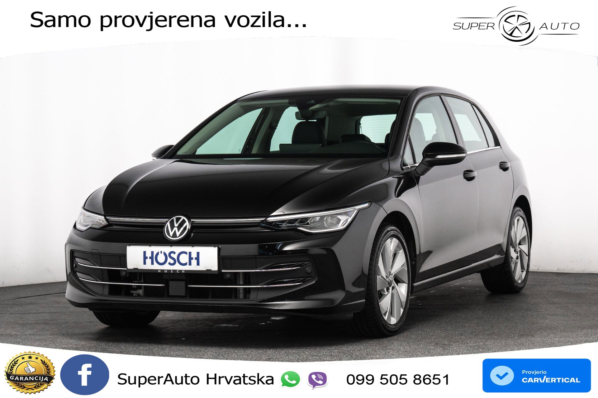 VW Golf VIII 2.0 TDI DSG Style 150 KS, ACC+KAM+VIRT+MASAŽA