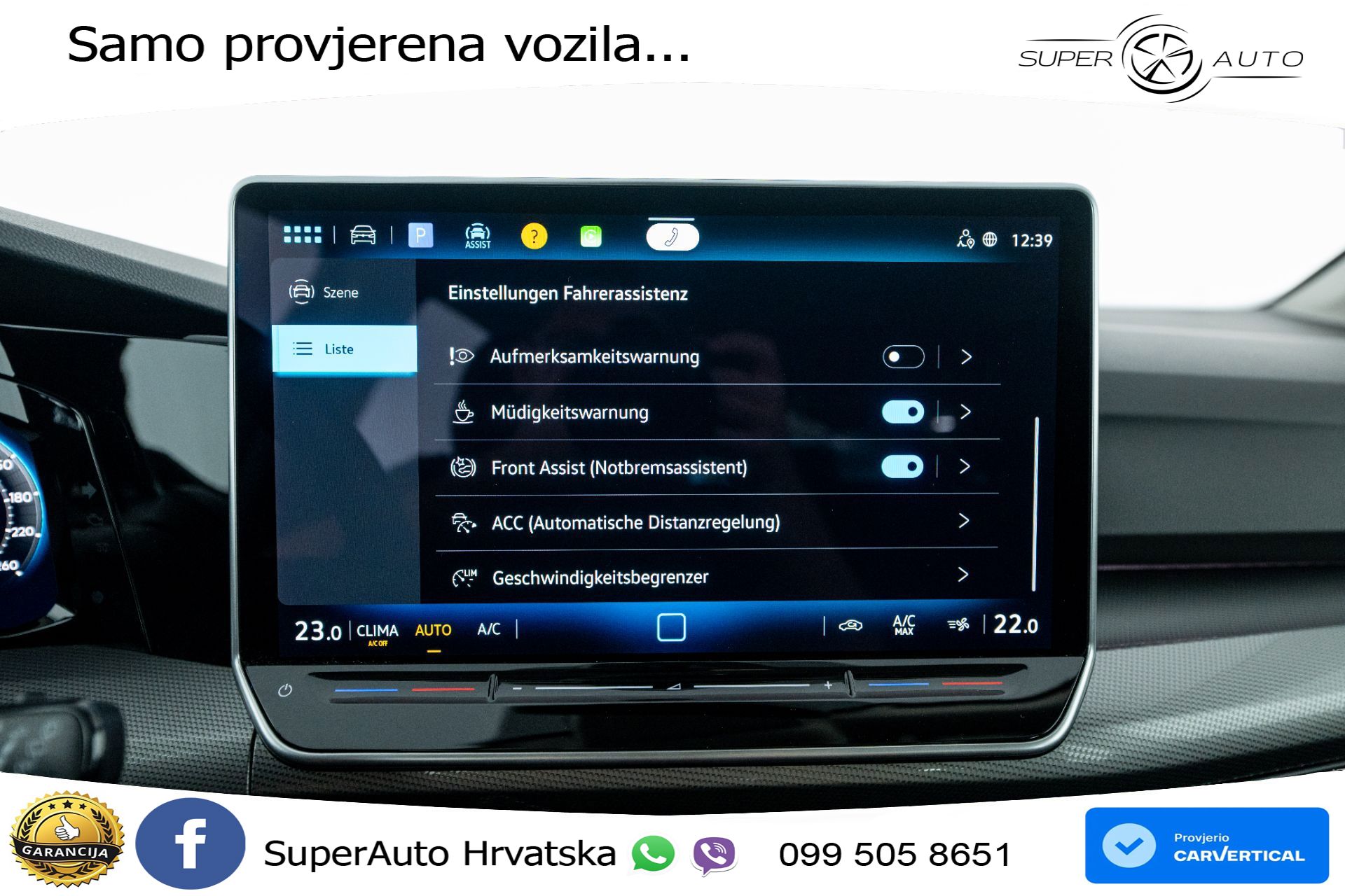VW Golf VIII 2.0 TDI DSG Style 150 KS, ACC+KAM+VIRT+MASAŽA
