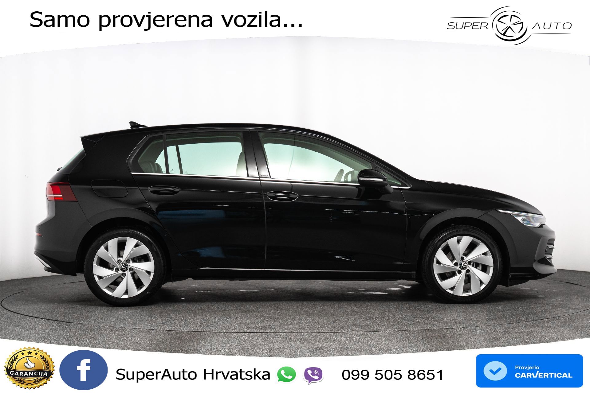 VW Golf VIII 2.0 TDI DSG Style 150 KS, ACC+KAM+VIRT+MASAŽA