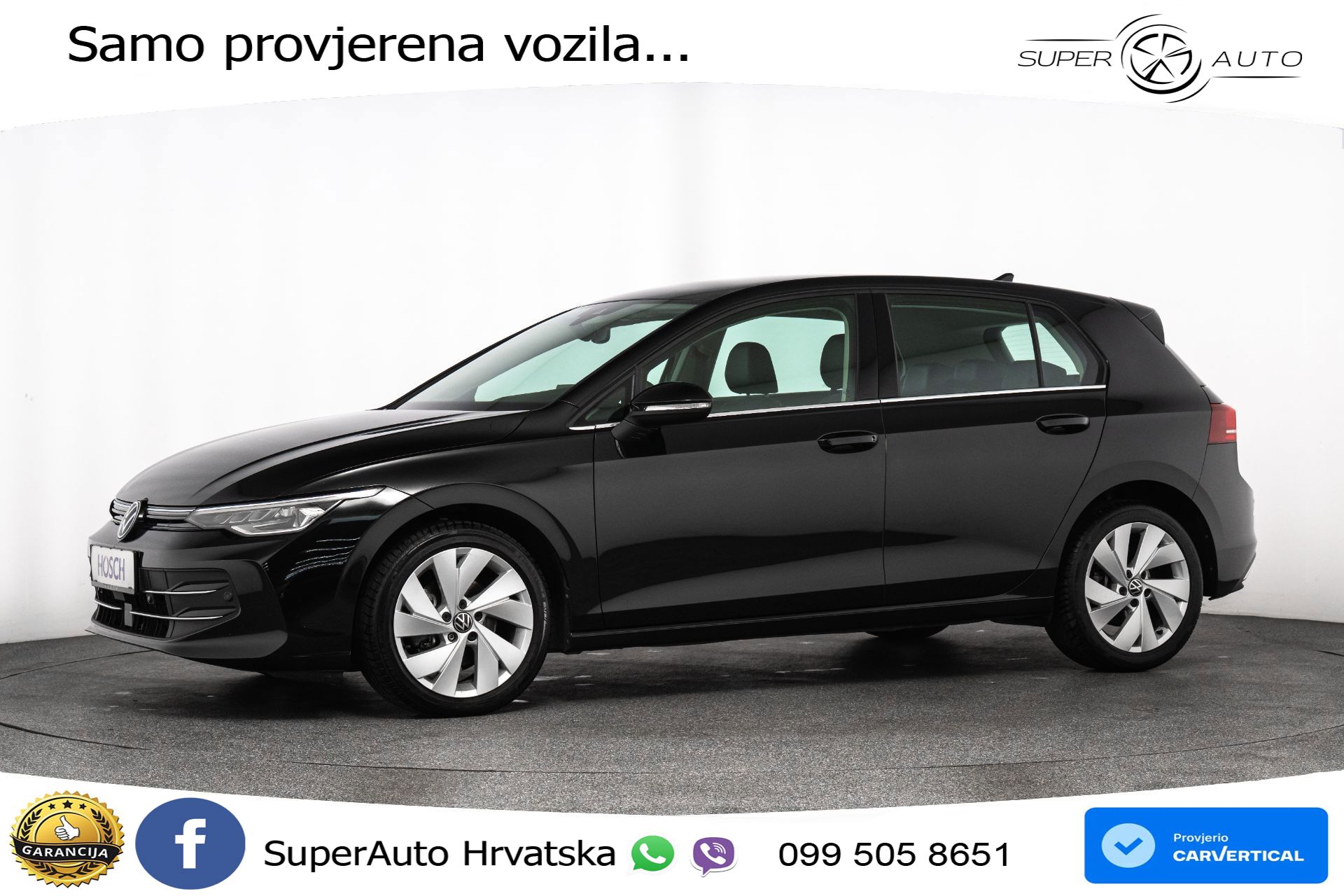 VW Golf VIII 2.0 TDI DSG Style 150 KS, ACC+KAM+VIRT+MASAŽA
