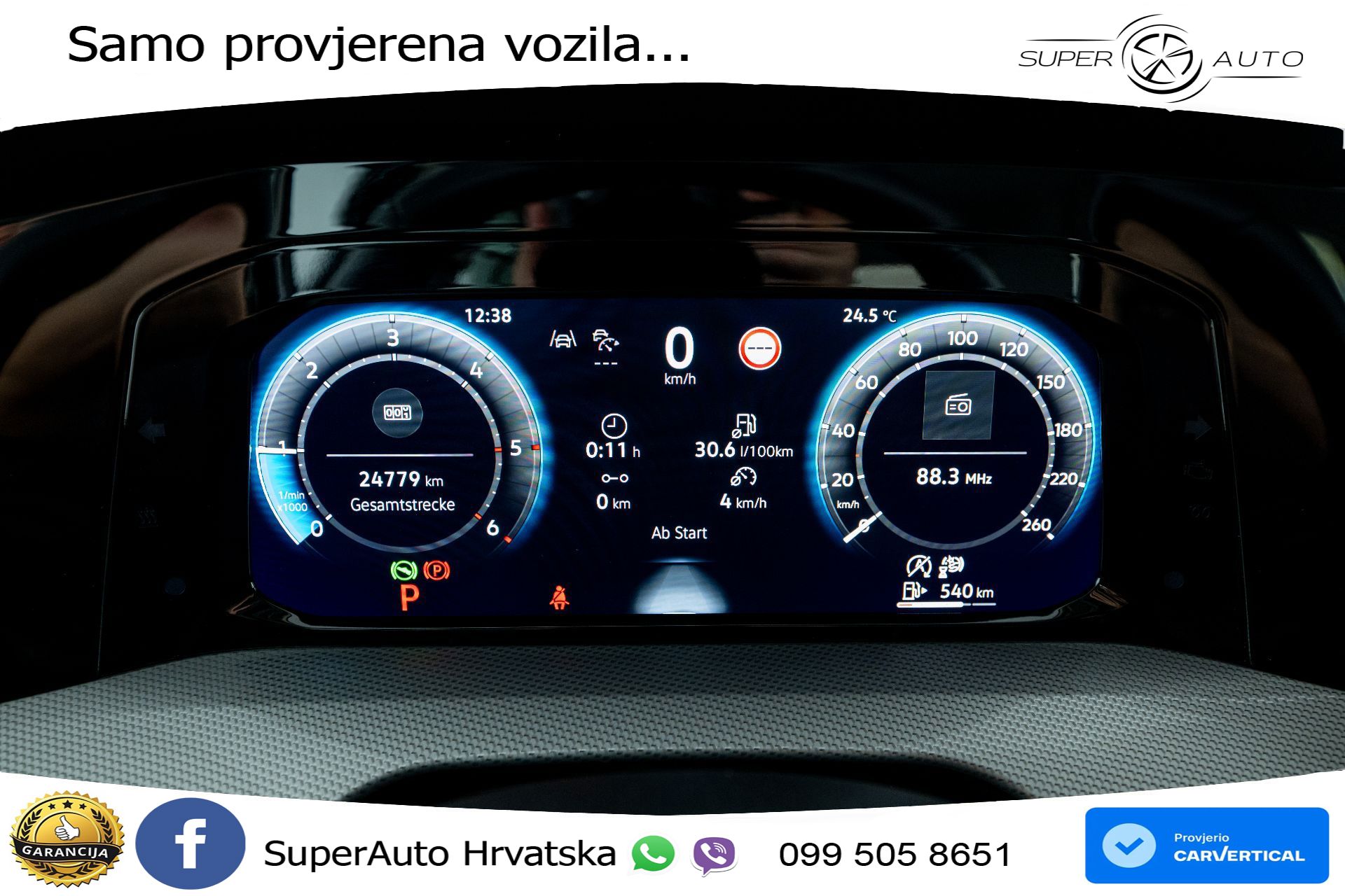 VW Golf VIII 2.0 TDI DSG Style 150 KS, ACC+KAM+VIRT+MASAŽA
