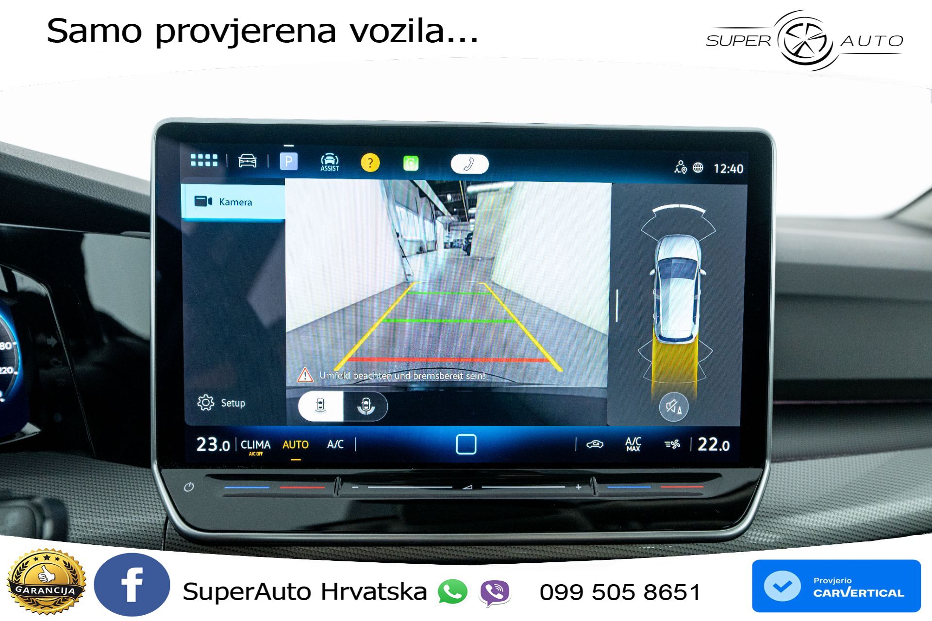 VW Golf VIII 2.0 TDI DSG Style 150 KS, ACC+KAM+VIRT+MASAŽA