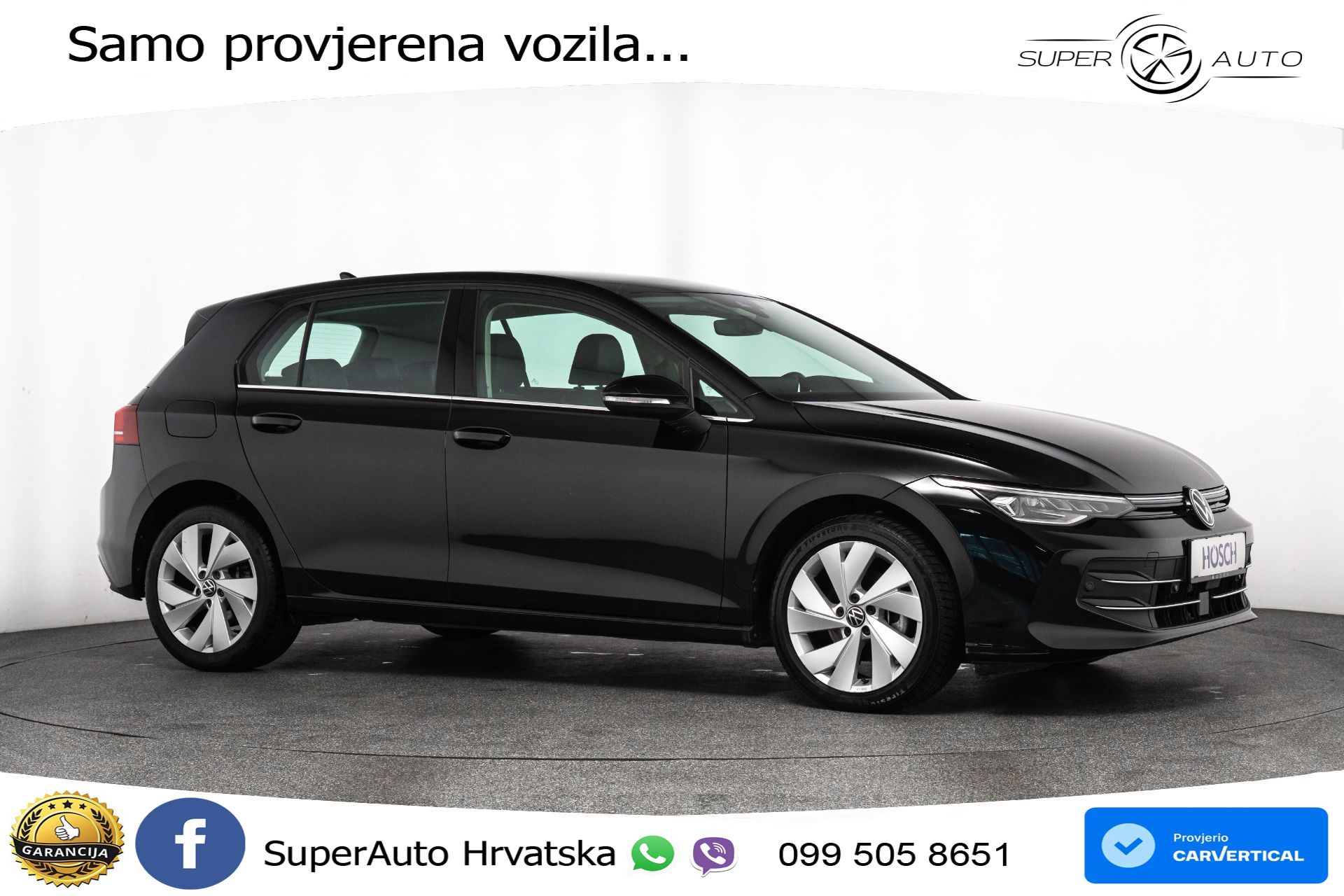 VW Golf VIII 2.0 TDI DSG Style 150 KS, ACC+KAM+VIRT+MASAŽA