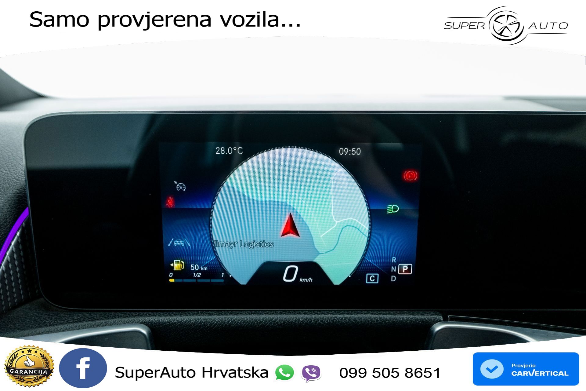 Mercedes GLB 200 4M DCT Progressive 163 KS, LED+PANO+KAM+PDC