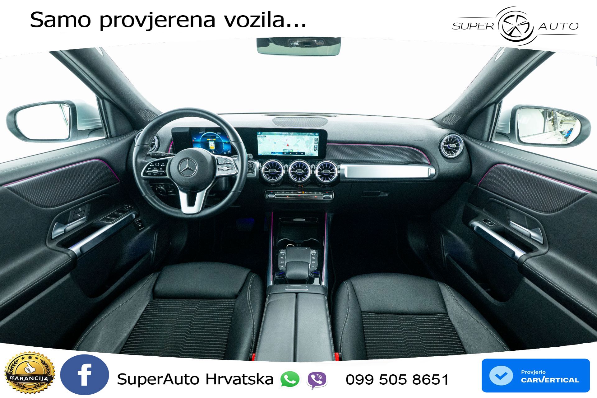 Mercedes GLB 200 4M DCT Progressive 163 KS, LED+PANO+KAM+PDC
