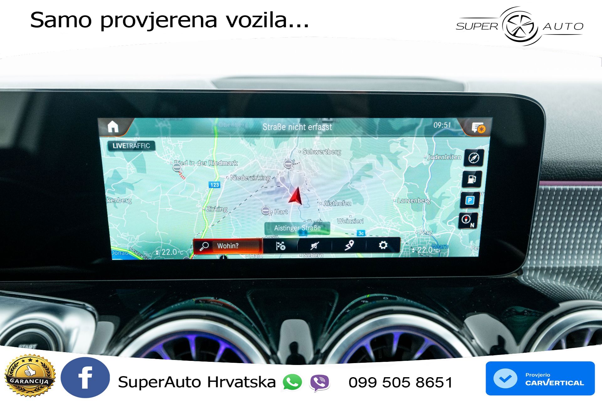 Mercedes GLB 200 4M DCT Progressive 163 KS, LED+PANO+KAM+PDC