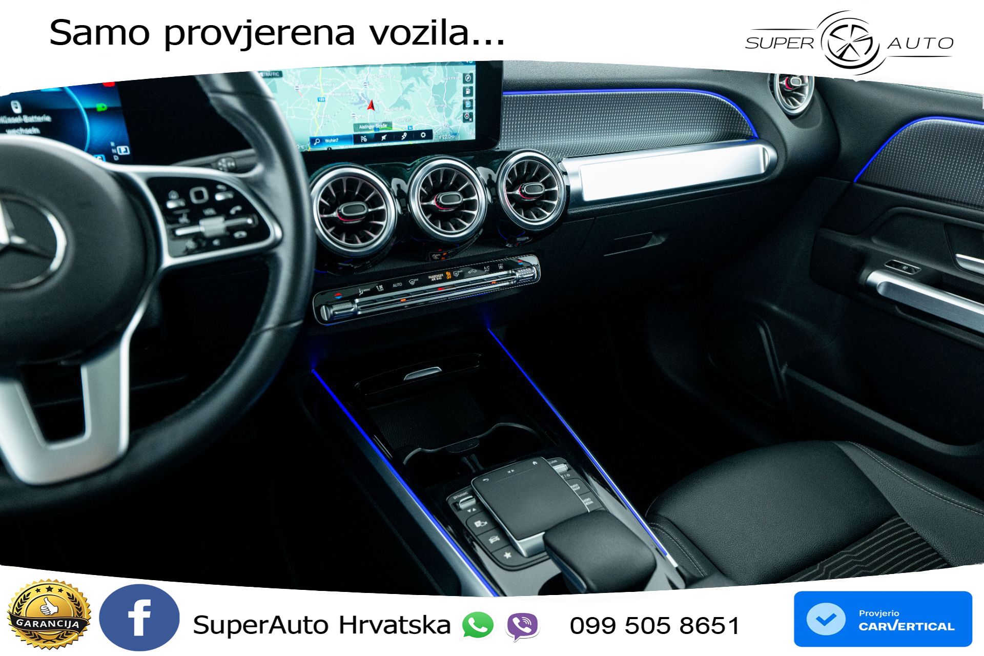 Mercedes GLB 200 4M DCT Progressive 163 KS, LED+PANO+KAM+PDC