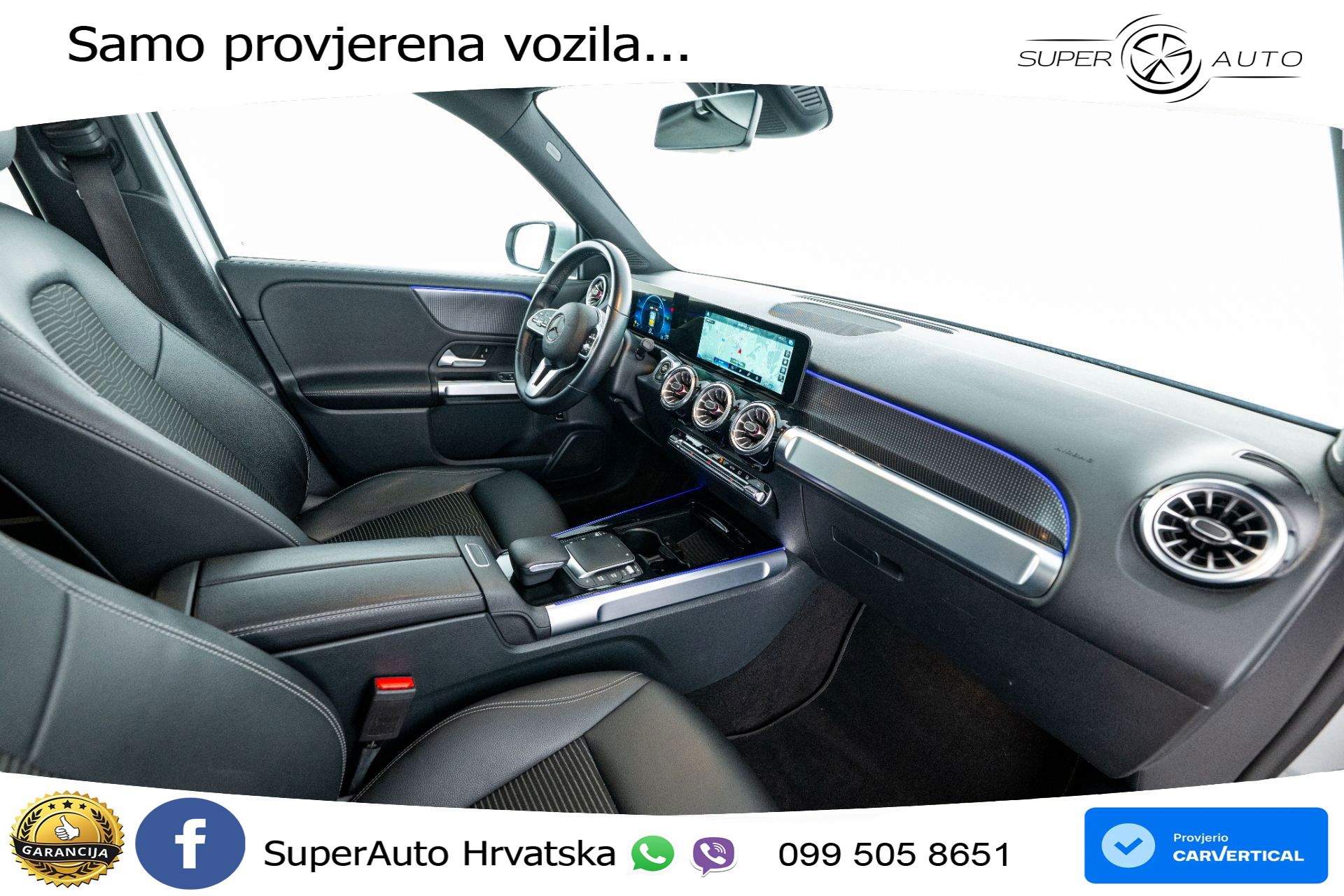 Mercedes GLB 200 4M DCT Progressive 163 KS, LED+PANO+KAM+PDC