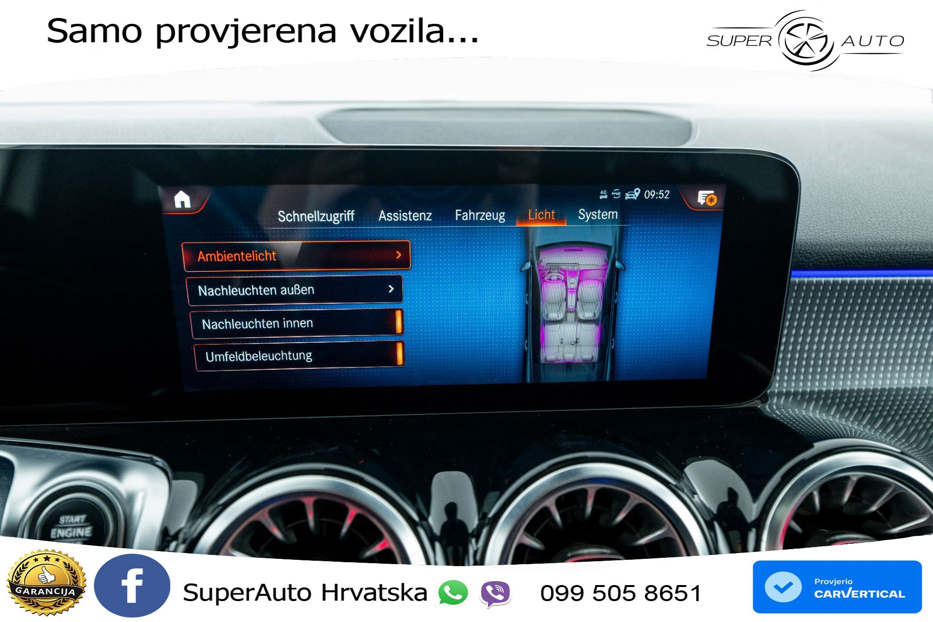 Mercedes GLB 200 4M DCT Progressive 163 KS, LED+PANO+KAM+PDC