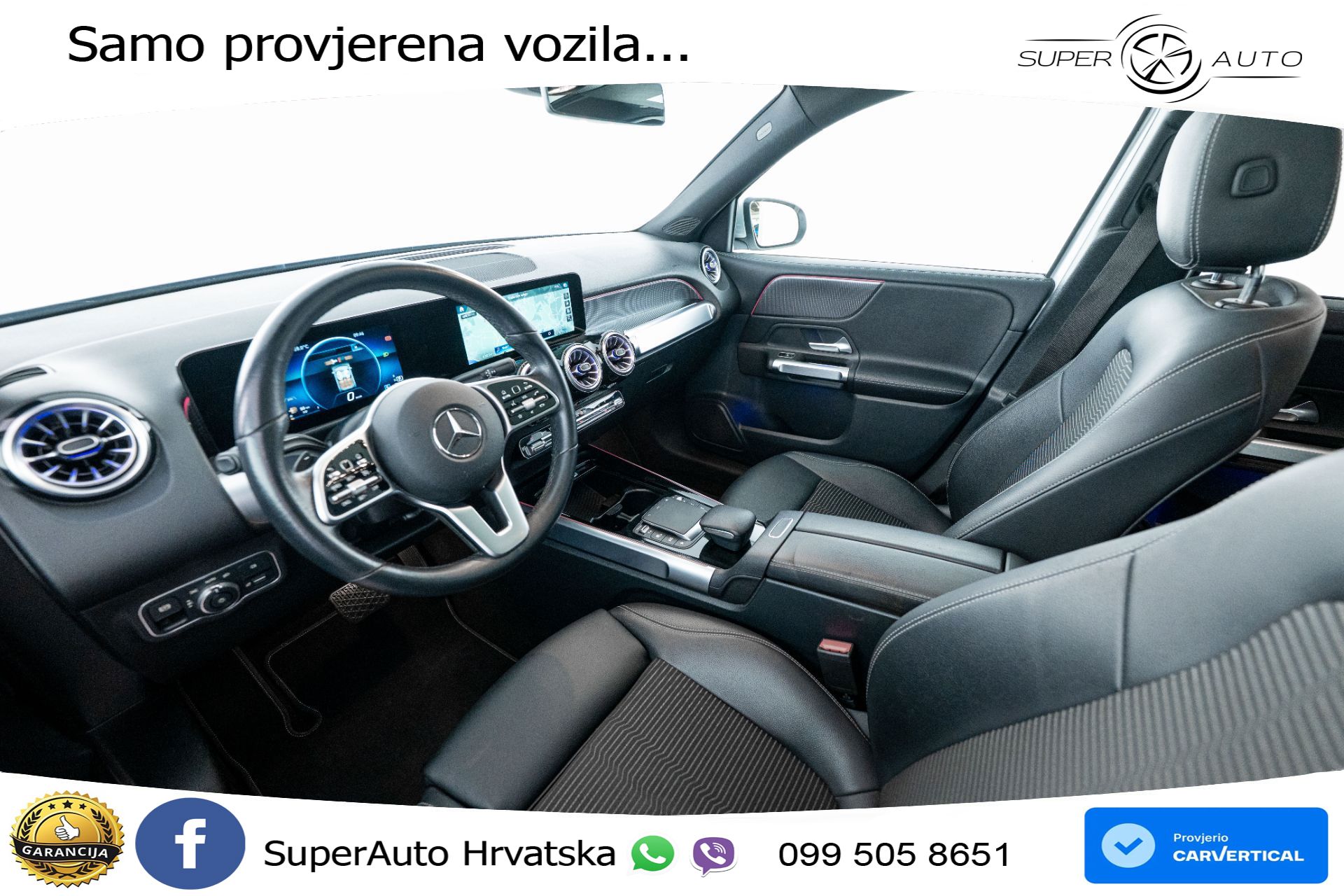 Mercedes GLB 200 4M DCT Progressive 163 KS, LED+PANO+KAM+PDC