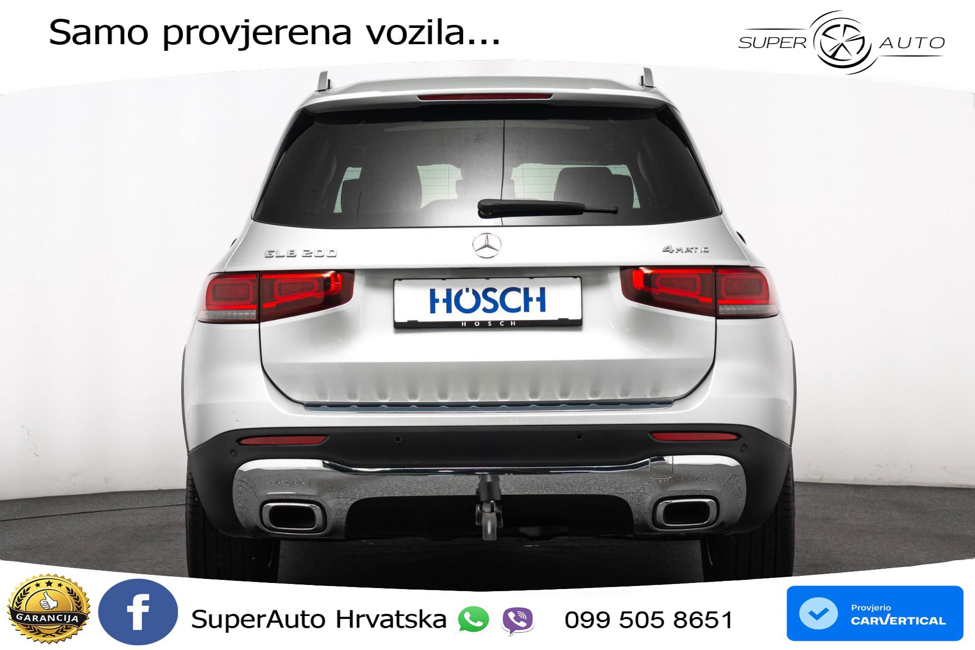 Mercedes GLB 200 4M DCT Progressive 163 KS, LED+PANO+KAM+PDC