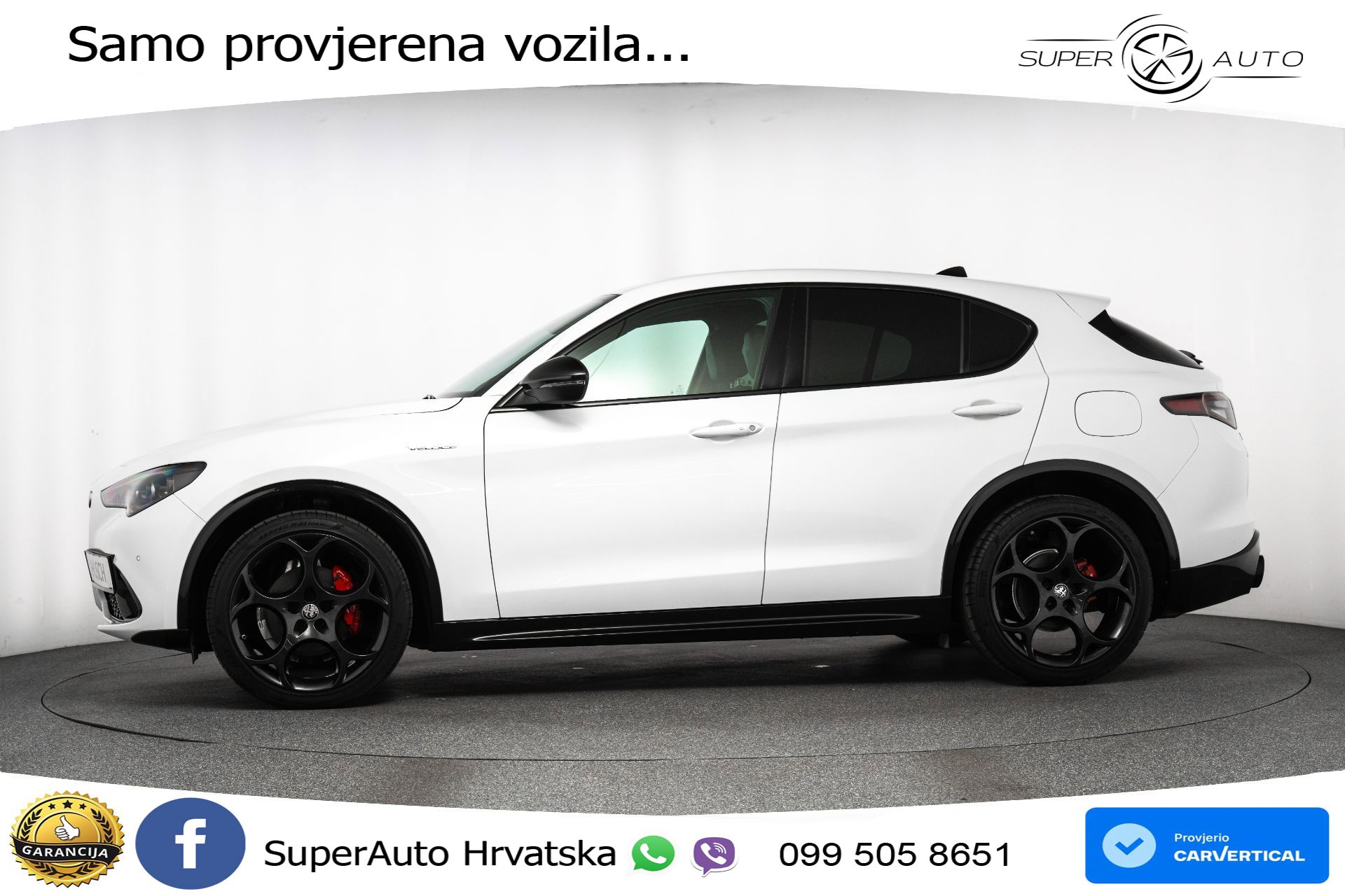 Alfa Romeo Stelvio 2.2 JTDM Q4 Aut. Veloce 209 KS, ACC+KAM+GR SJED+VIRT+NAVI