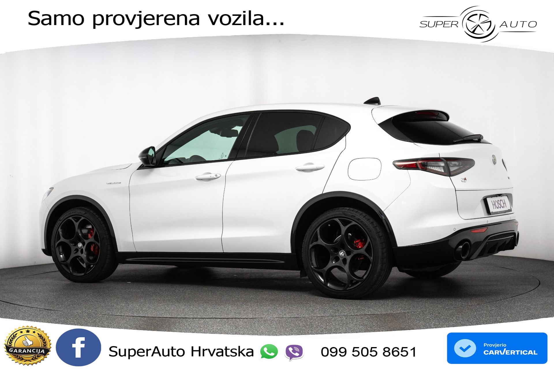 Alfa Romeo Stelvio 2.2 JTDM Q4 Aut. Veloce 209 KS, ACC+KAM+GR SJED+VIRT+NAVI
