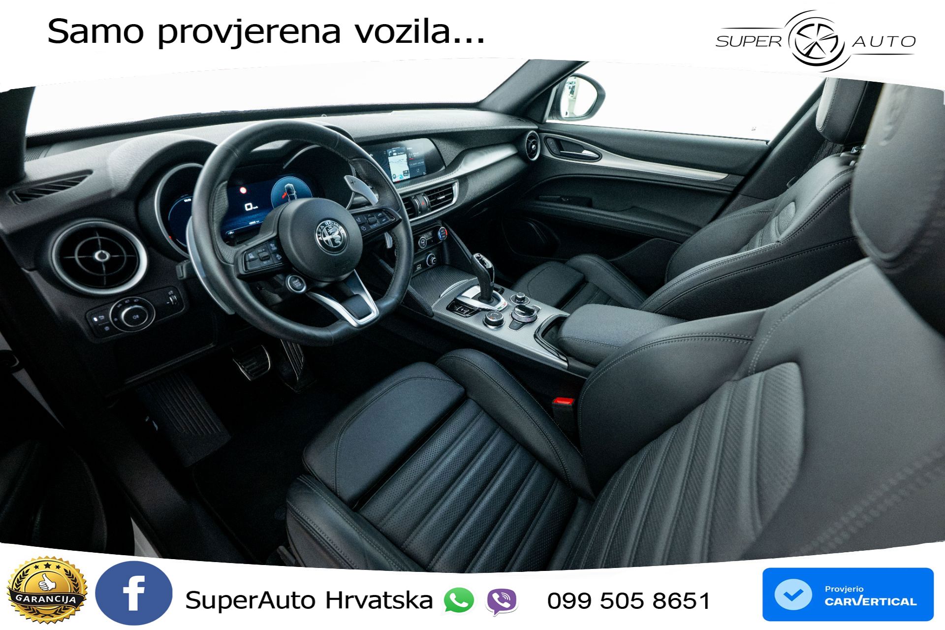 Alfa Romeo Stelvio 2.2 JTDM Q4 Aut. Veloce 209 KS, ACC+KAM+GR SJED+VIRT+NAVI