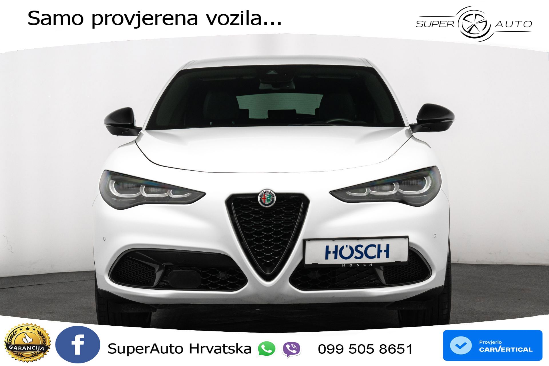 Alfa Romeo Stelvio 2.2 JTDM Q4 Aut. Veloce 209 KS, ACC+KAM+GR SJED+VIRT+NAVI